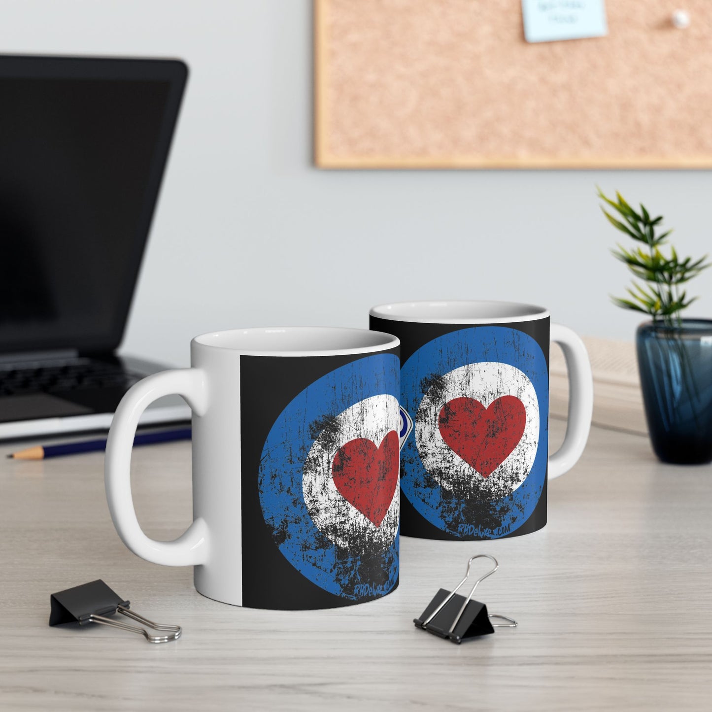 MOD LOVE *BLACK 11oz Mug