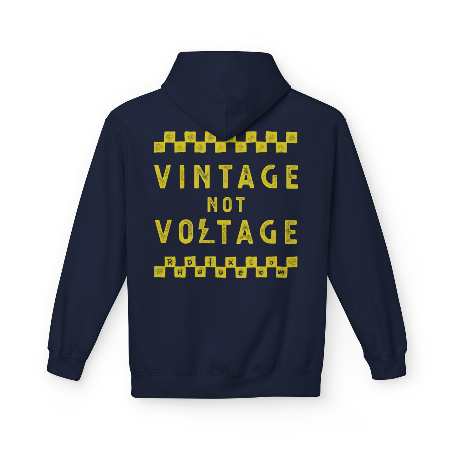 VINTAGE NOT VOLTAGE - PULL OVER HOODIE