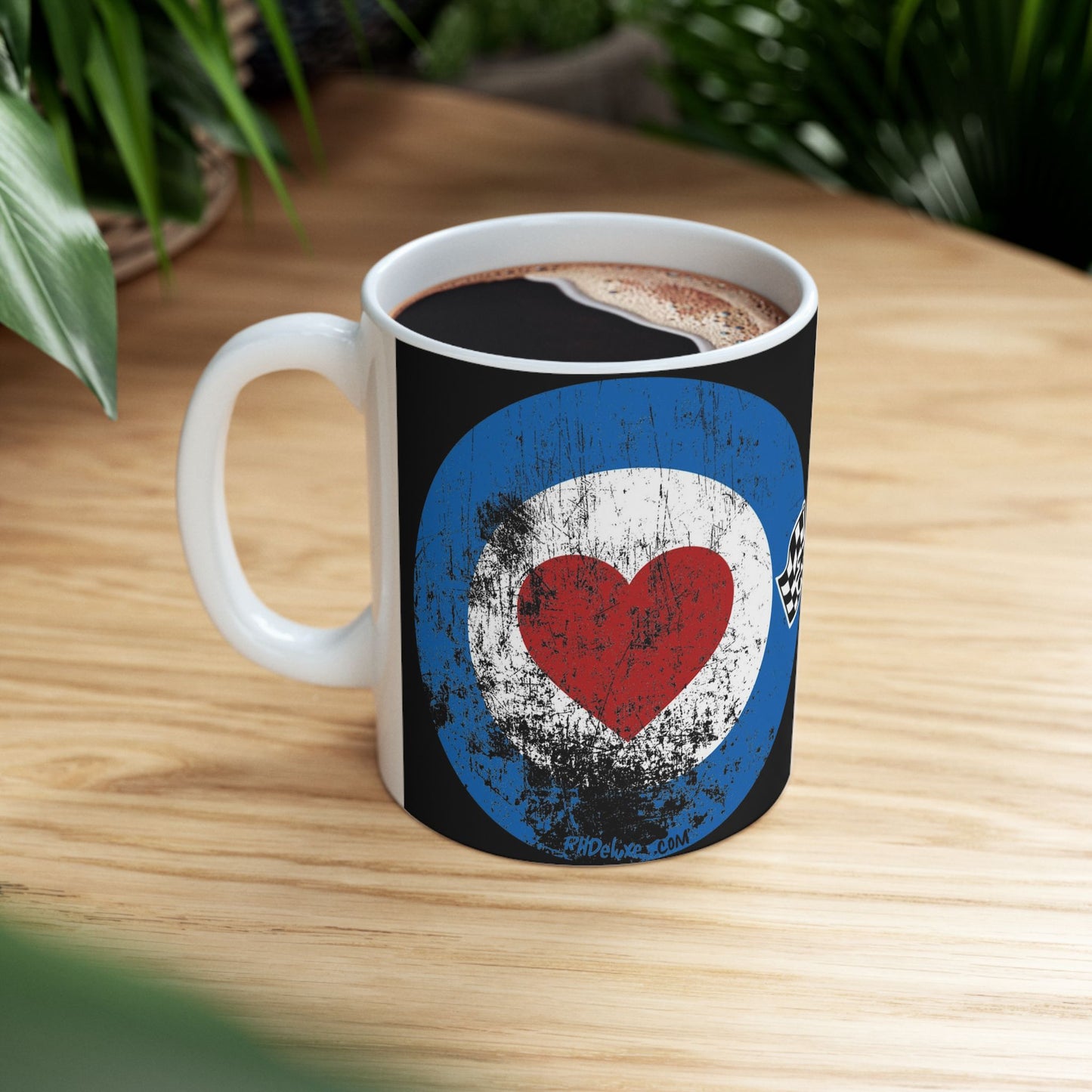MOD LOVE *BLACK 11oz Mug