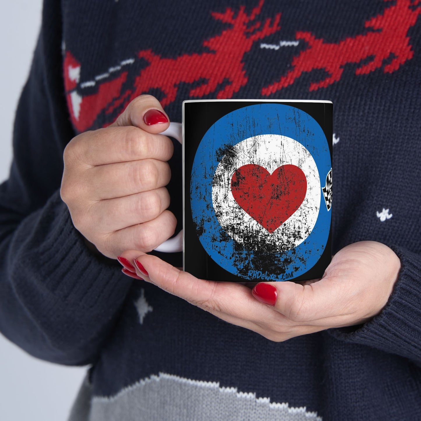 MOD LOVE *BLACK 11oz Mug