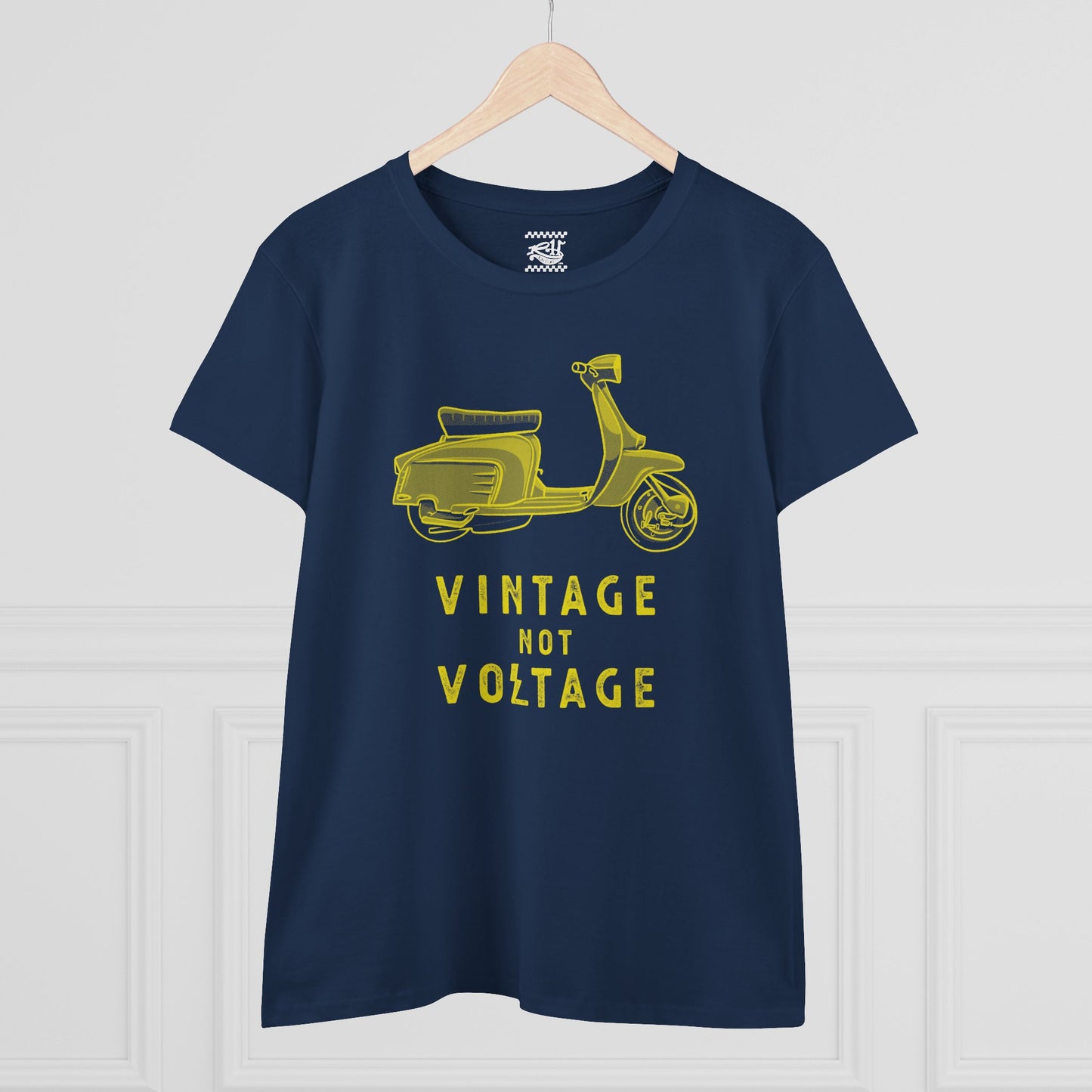 Vintage Not Voltage LAMBRETTA - Women's Midweight Cotton Tee