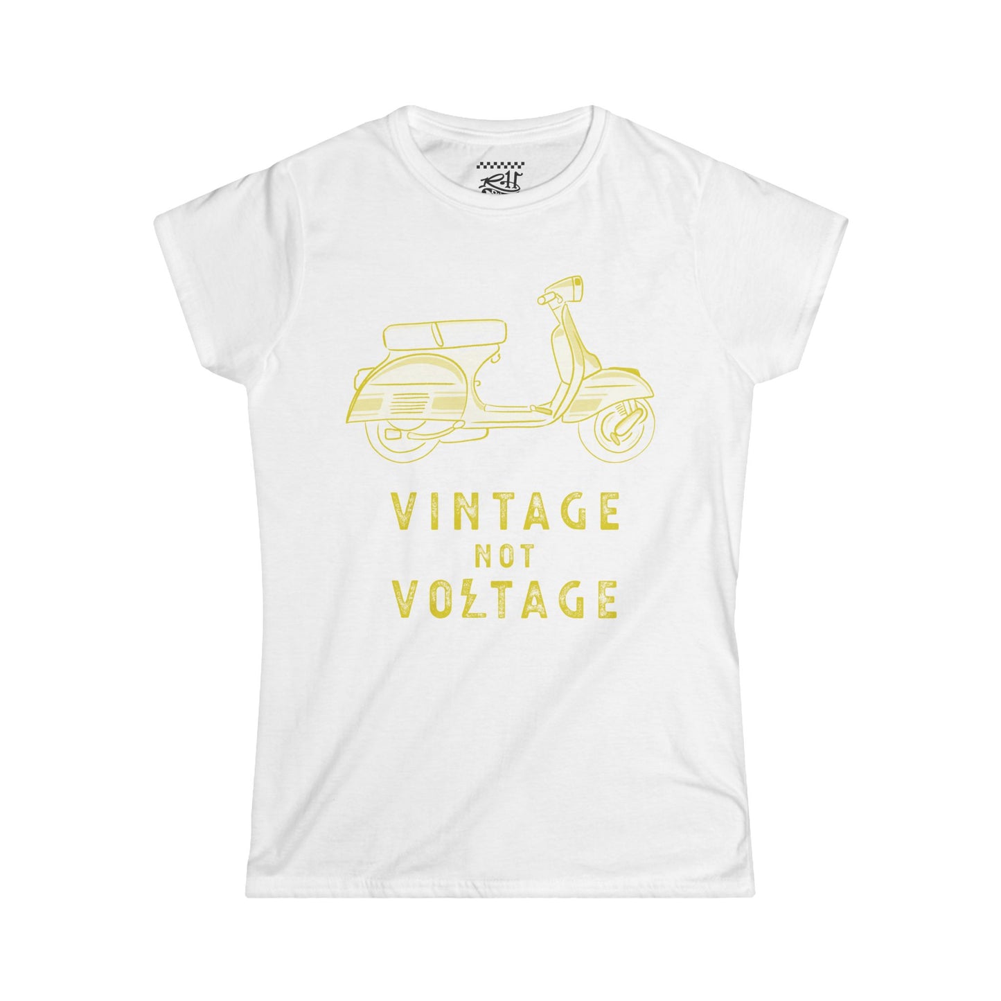 VINTAGE NOT VOLTAGE - VESPA -Women's