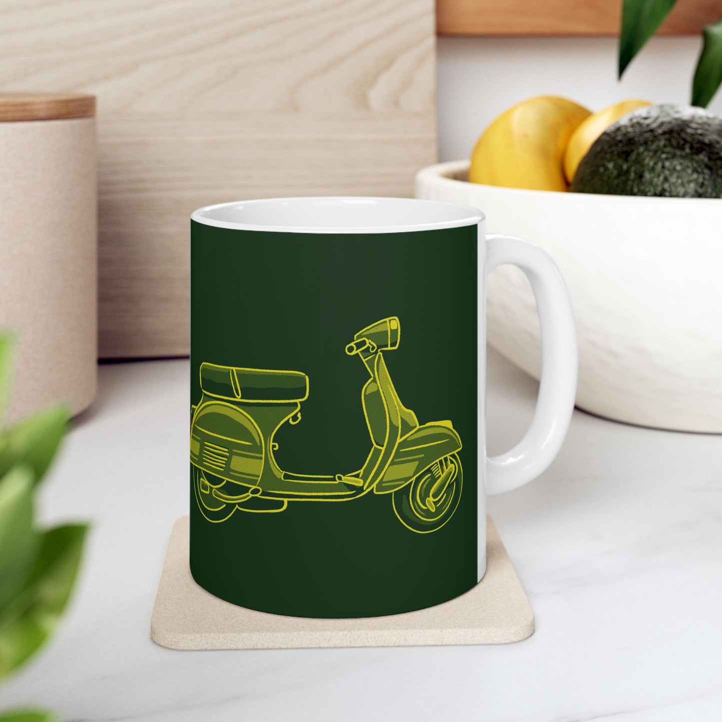 VINTAGE NOT VOLTAGE - VESPA 11oz Mug