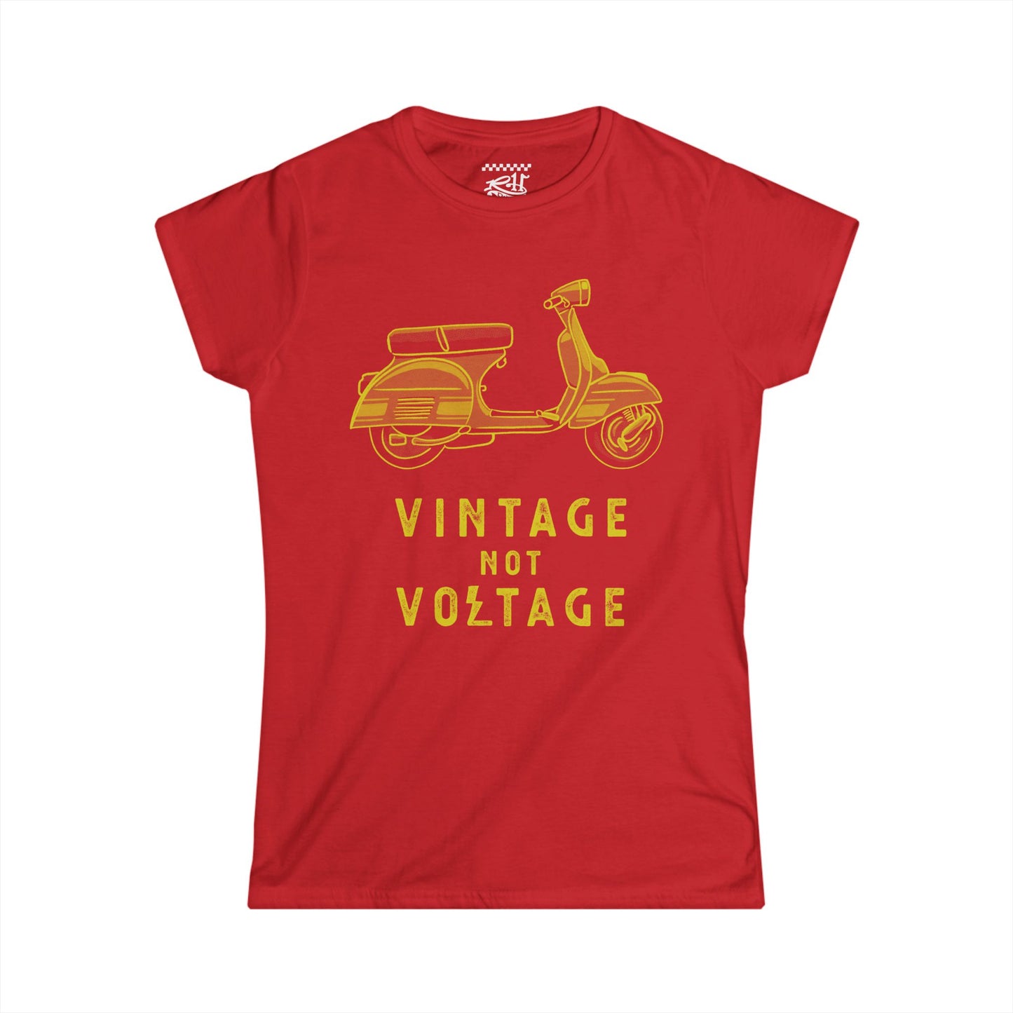 VINTAGE NOT VOLTAGE - VESPA -Women's