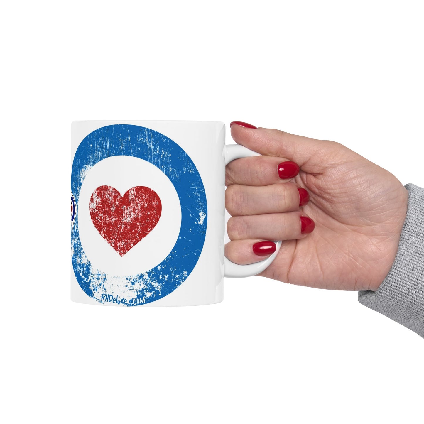 MOD LOVE *WHITE 11oz Mug