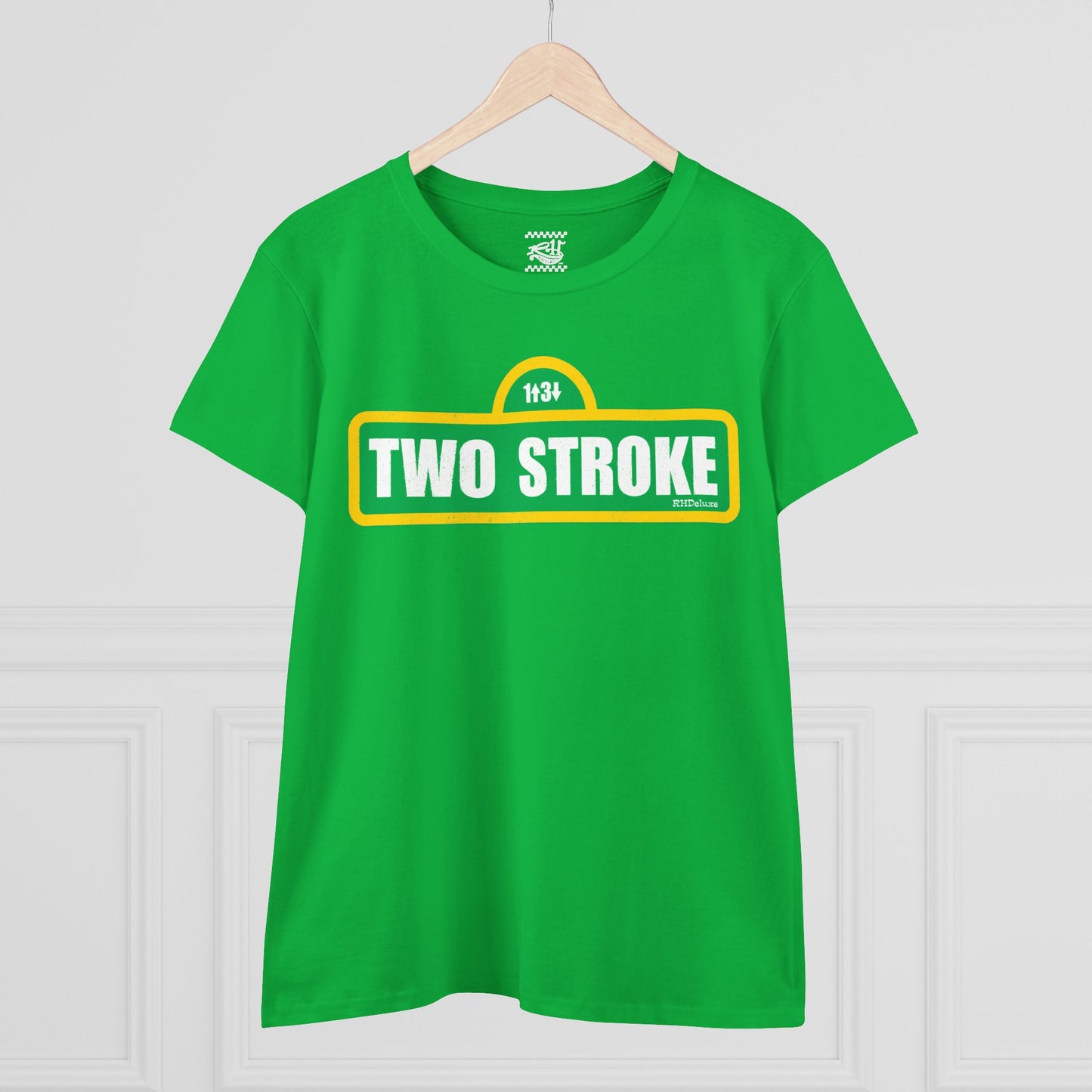 Two Stroke Street - Women's Midweight Cotton Tee