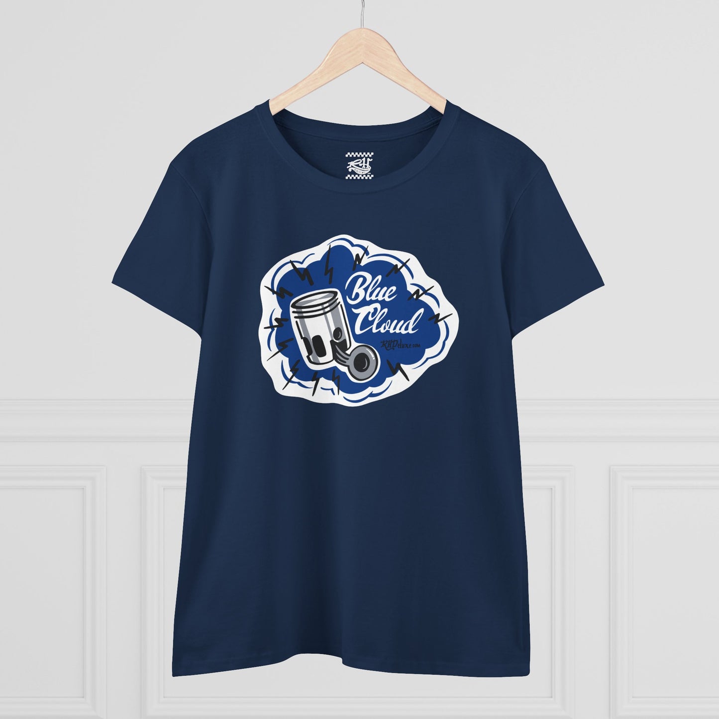 Blue Cloud - Women's Midweight Cotton Tee