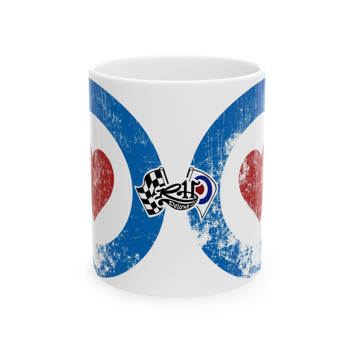 MOD LOVE *WHITE 11oz Mug