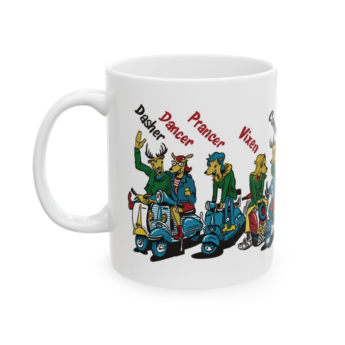 NORTH POLE SCOOTER CLUB 11oz Mug