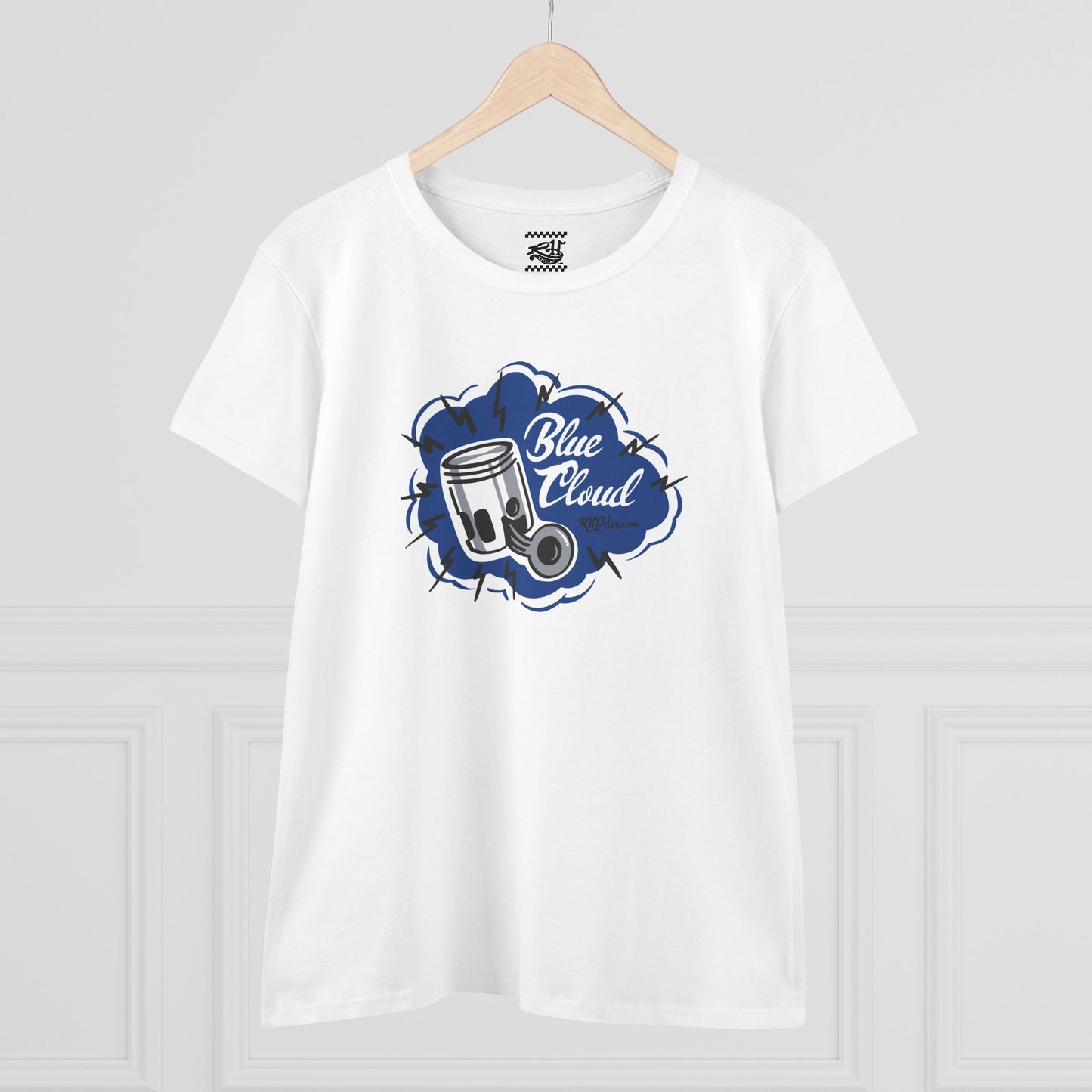 Blue Cloud - Women's Midweight Cotton Tee