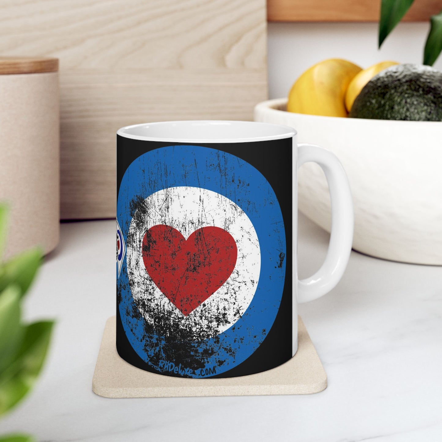 MOD LOVE *BLACK 11oz Mug