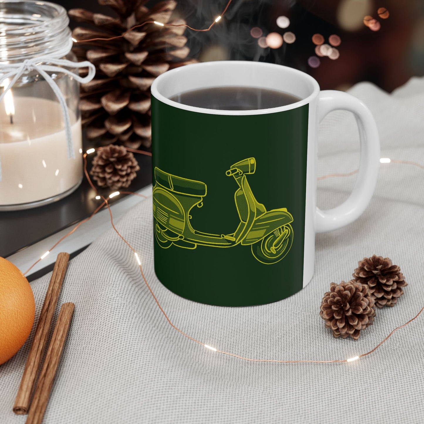 VINTAGE NOT VOLTAGE - VESPA 11oz Mug