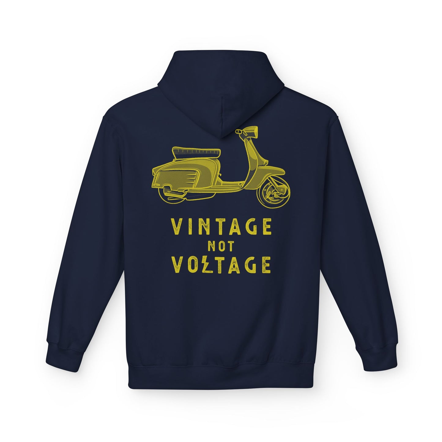 VINTAGE NOT VOLTAGE - LAMBRETTA - PULL OVER HOODIE