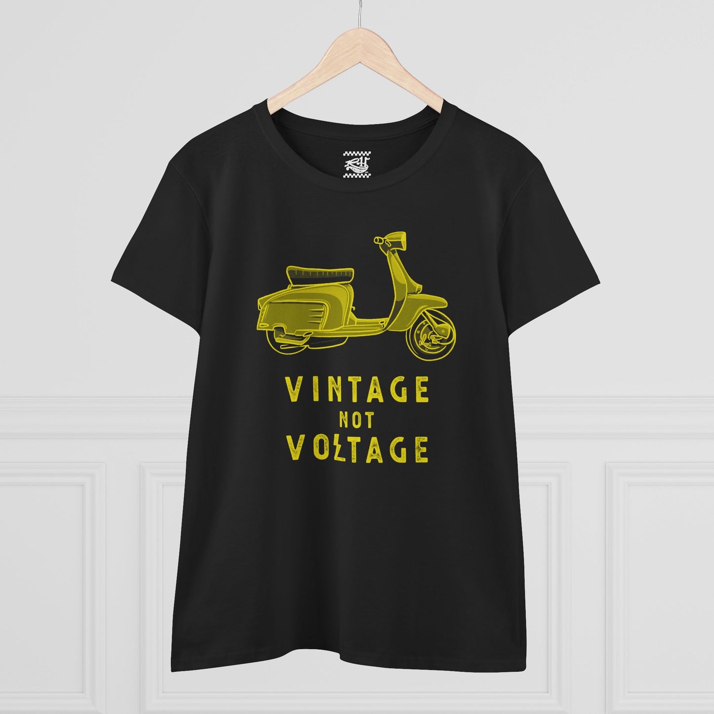 Vintage Not Voltage LAMBRETTA - Women's Midweight Cotton Tee