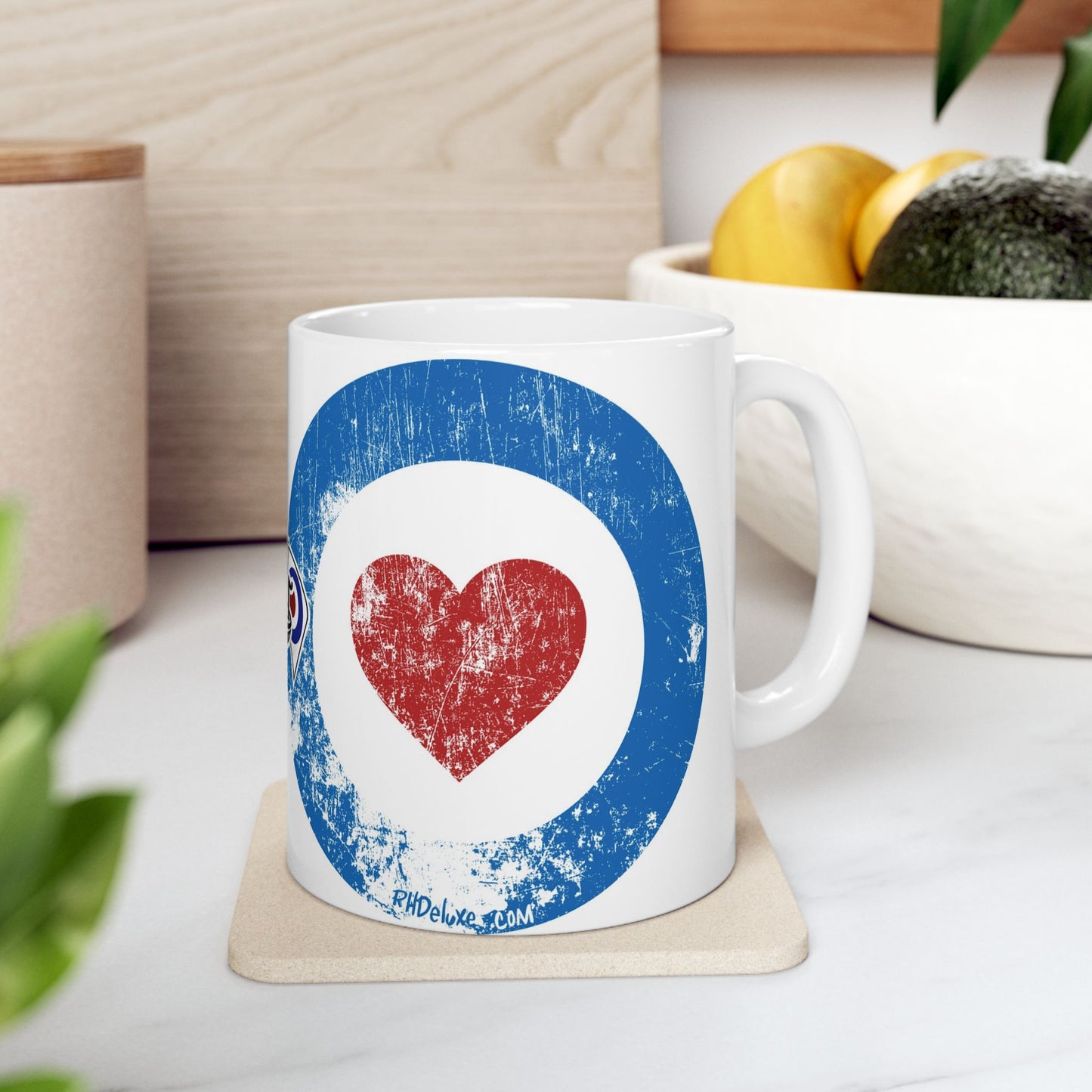 MOD LOVE *WHITE 11oz Mug