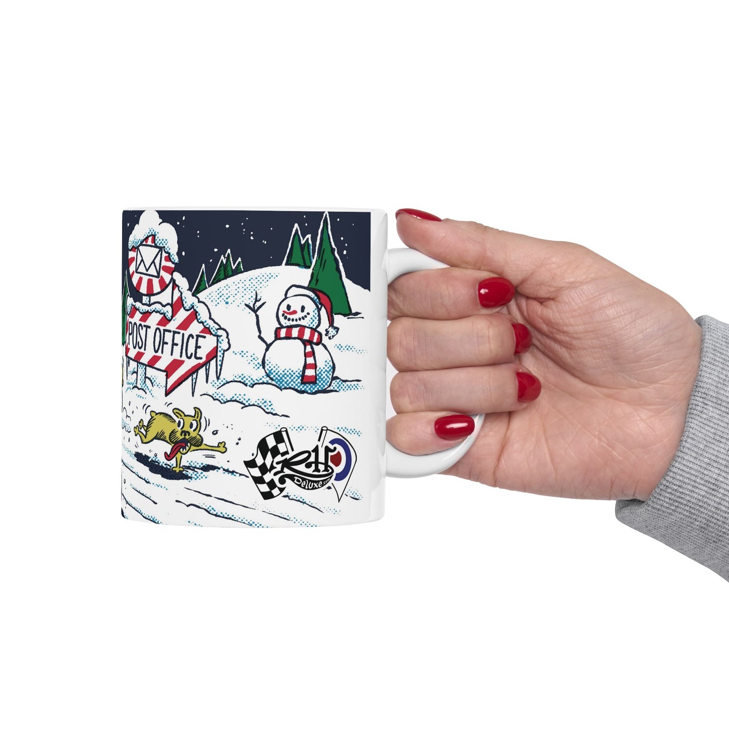 NORTH POLE MAIL LAMBRO 11oz Mug