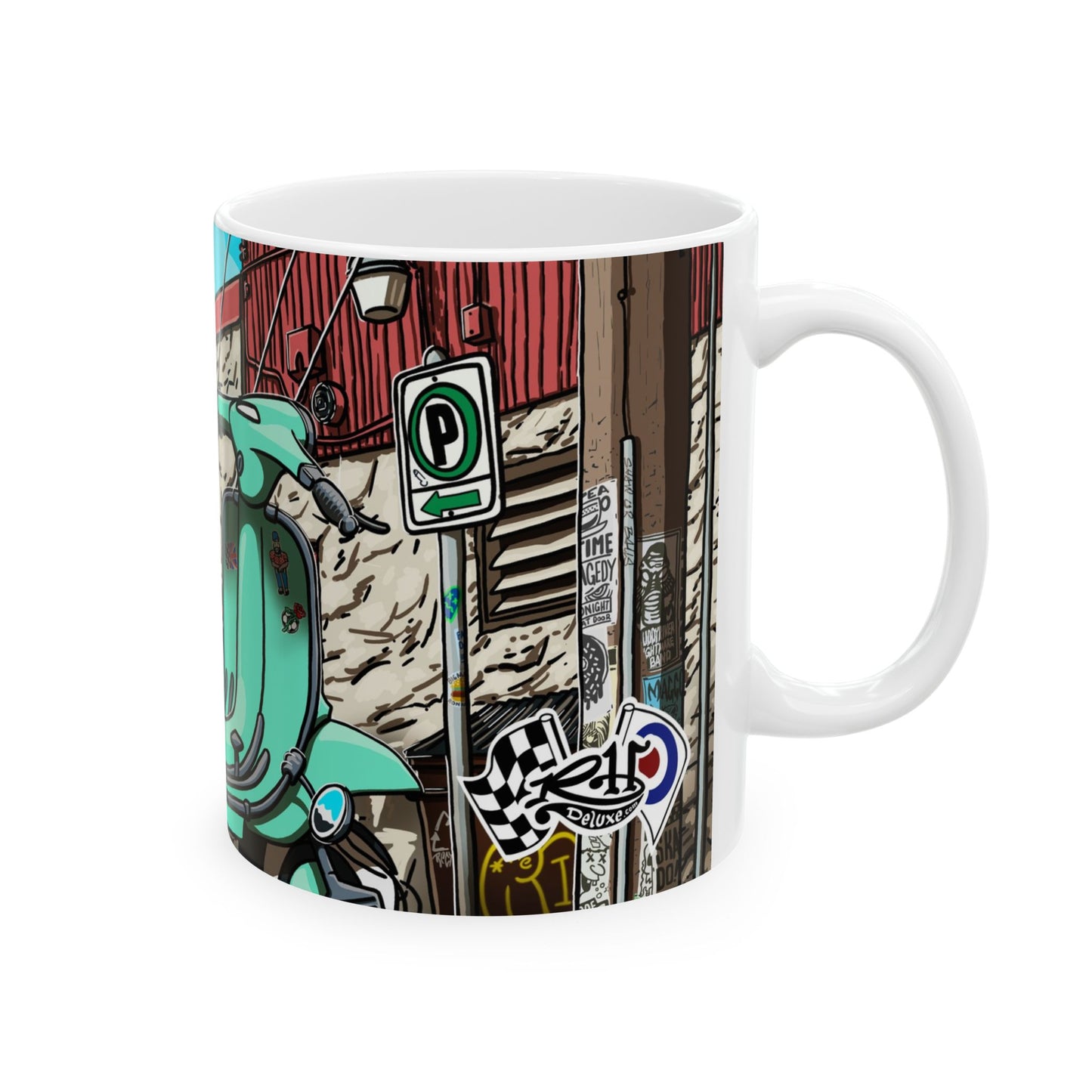 SCOOTER HUT 11oz Mug