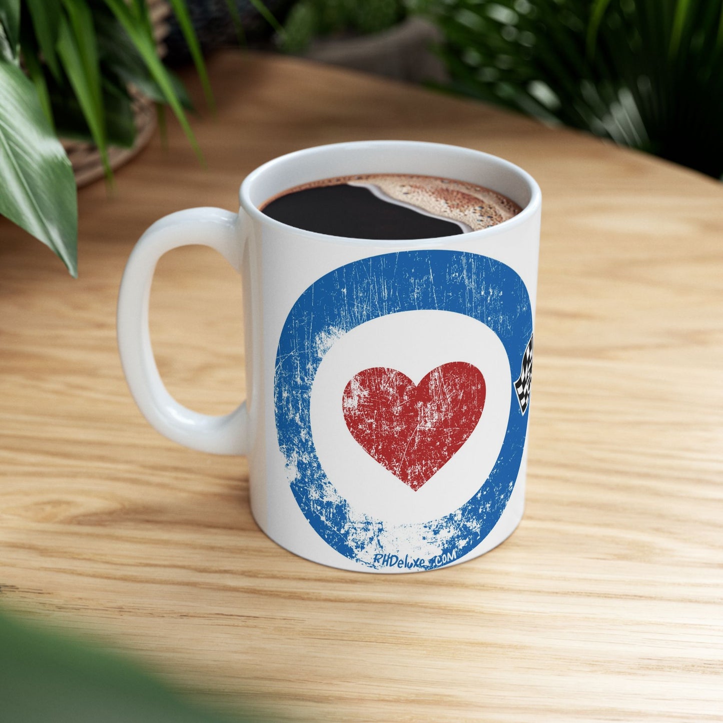 MOD LOVE *WHITE 11oz Mug