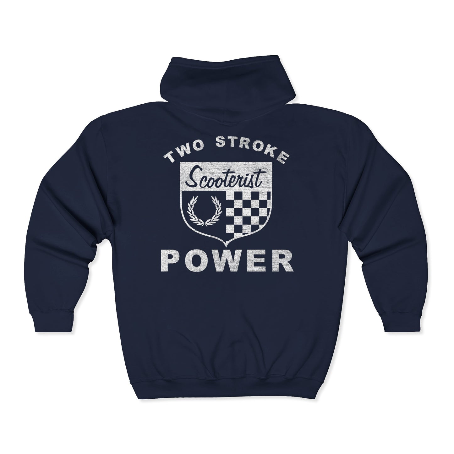 TWO STROKE POWER - FULL ZIP HOODIE