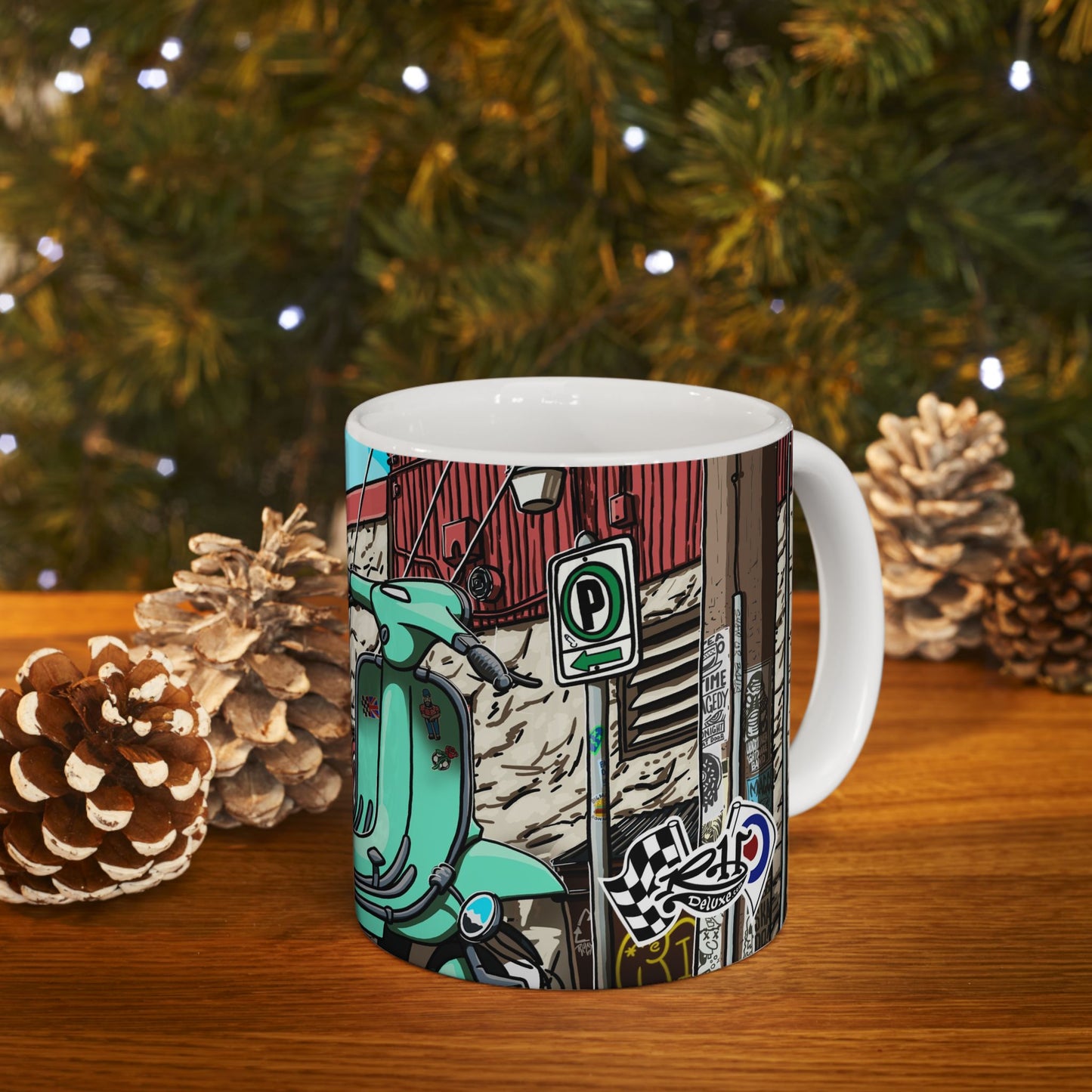 SCOOTER HUT 11oz Mug