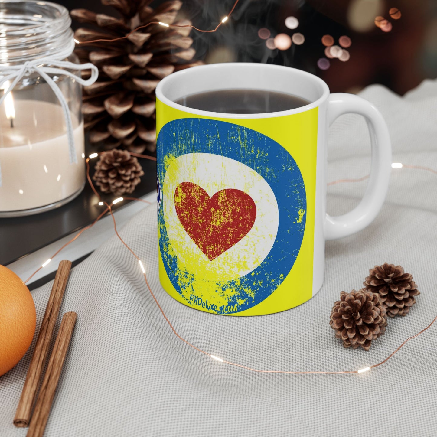 MOD LOVE *YELLOW 11oz Mug