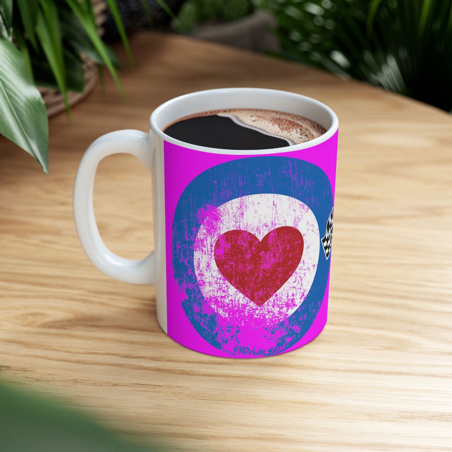 MOD LOVE *MAGENTA 11oz Mug