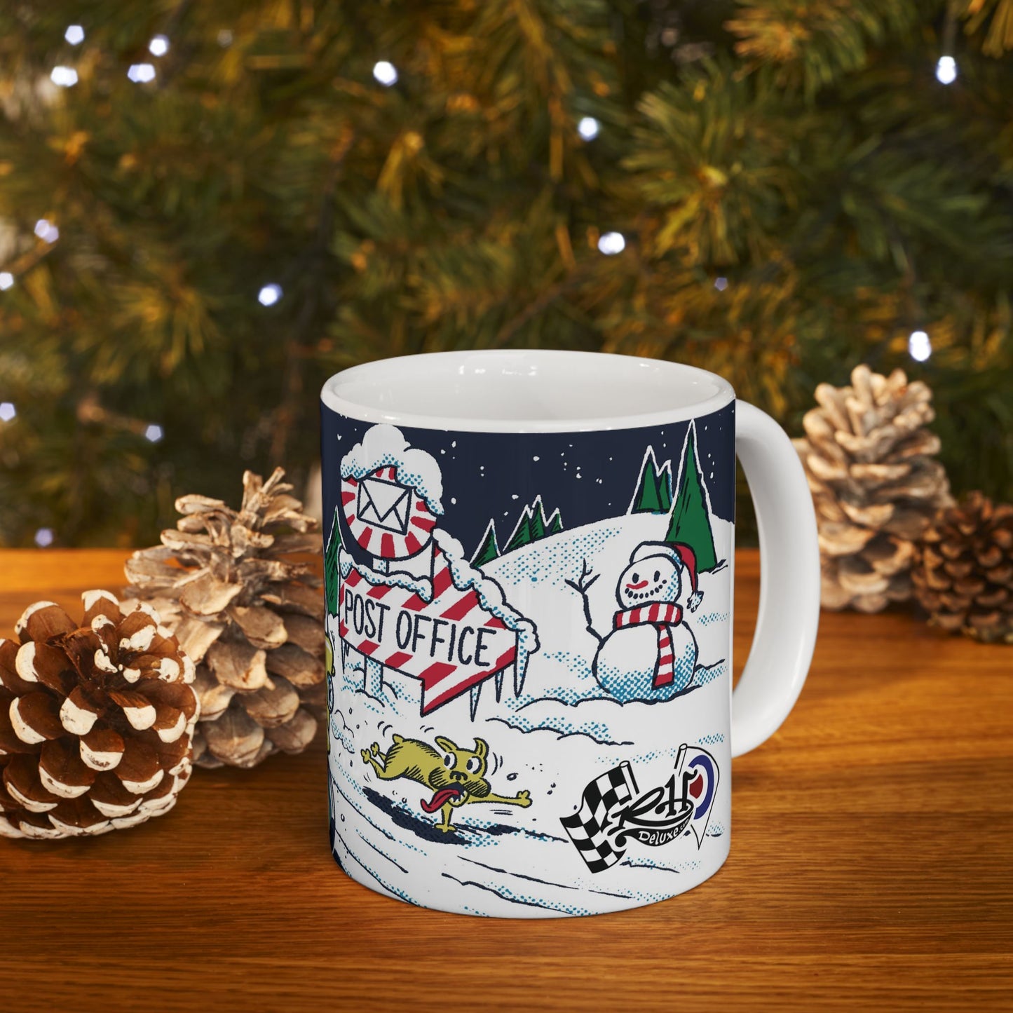 NORTH POLE MAIL LAMBRO 11oz Mug