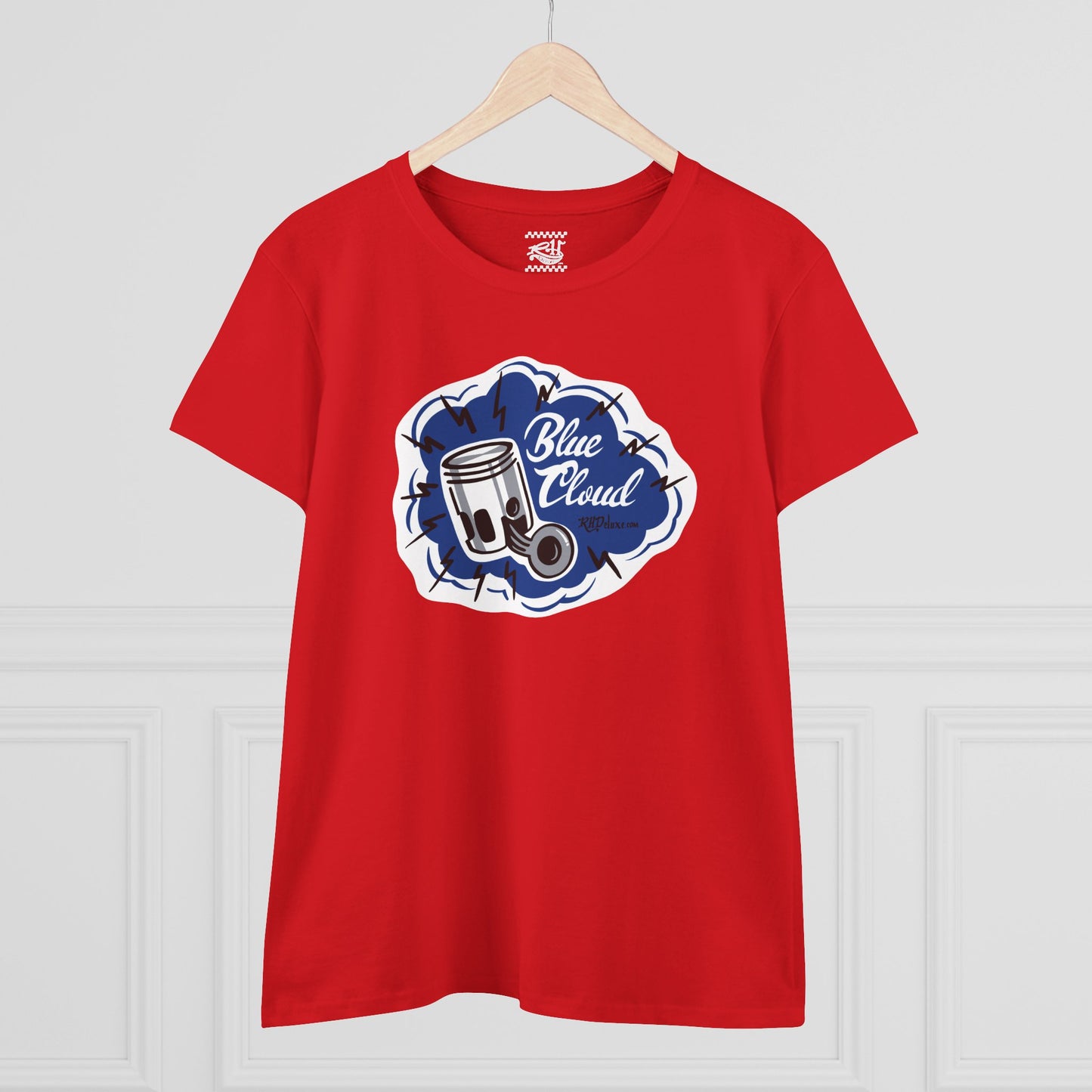 Blue Cloud - Women's Midweight Cotton Tee