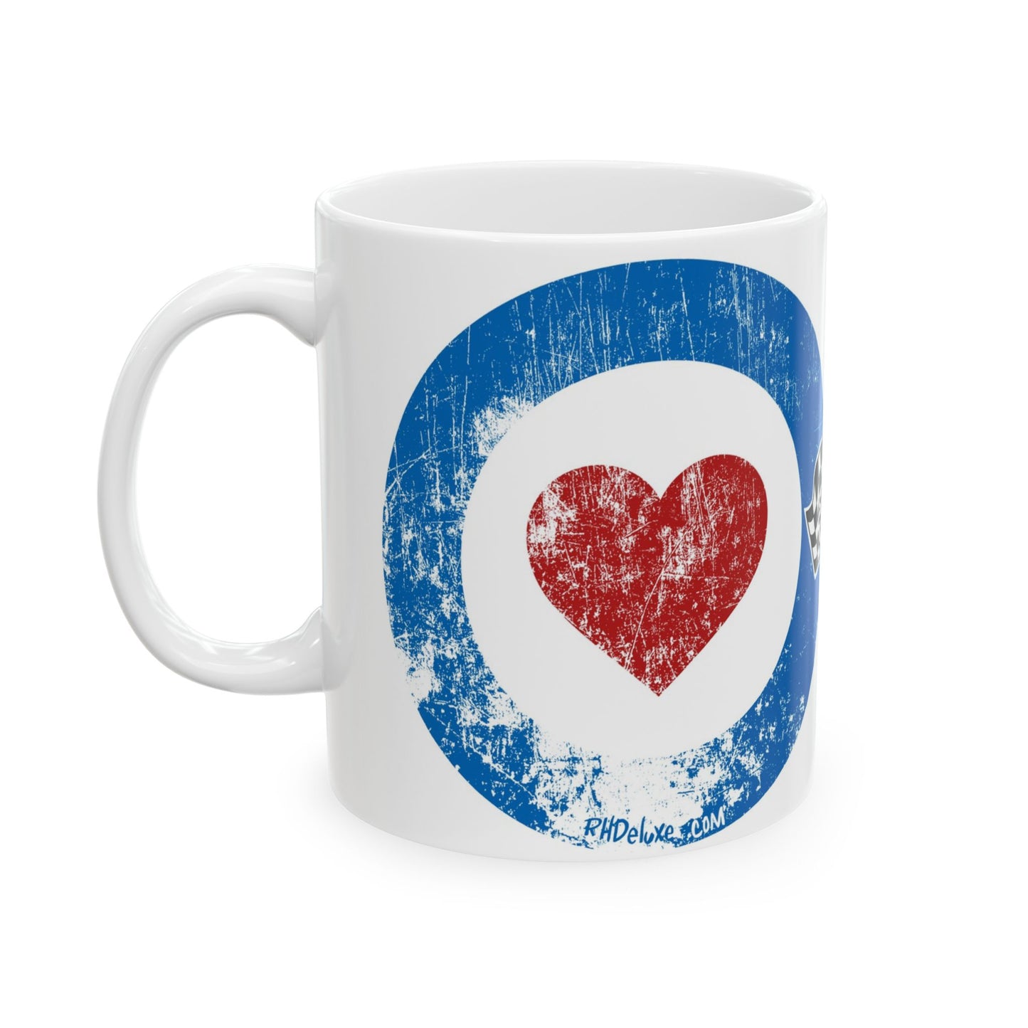 MOD LOVE *WHITE 11oz Mug