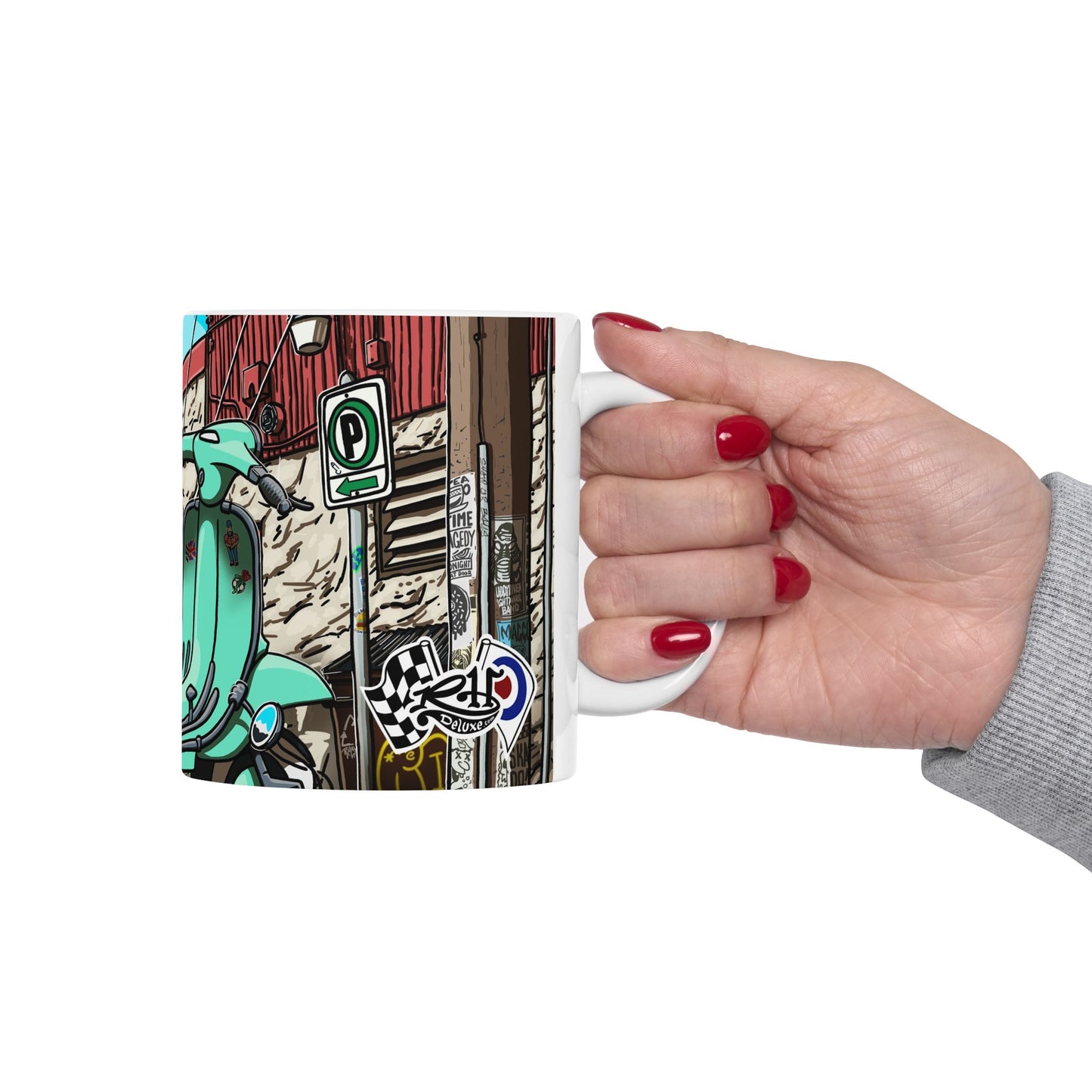 SCOOTER HUT 11oz Mug