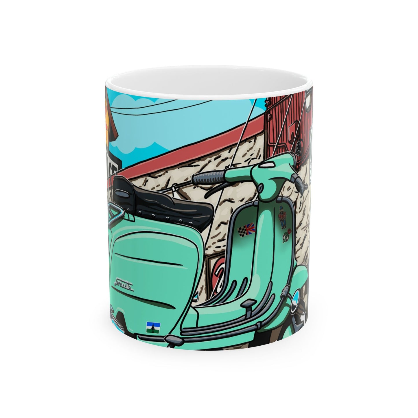 SCOOTER HUT 11oz Mug