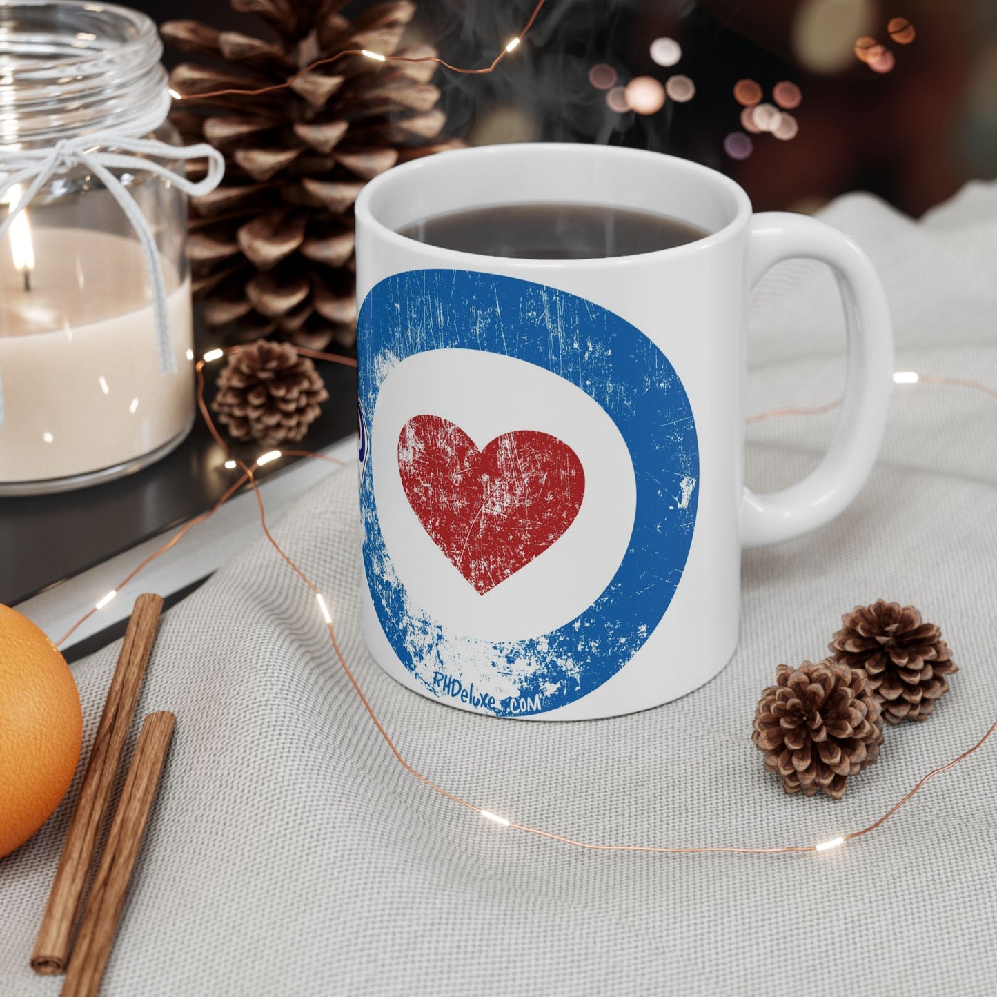 MOD LOVE *WHITE 11oz Mug