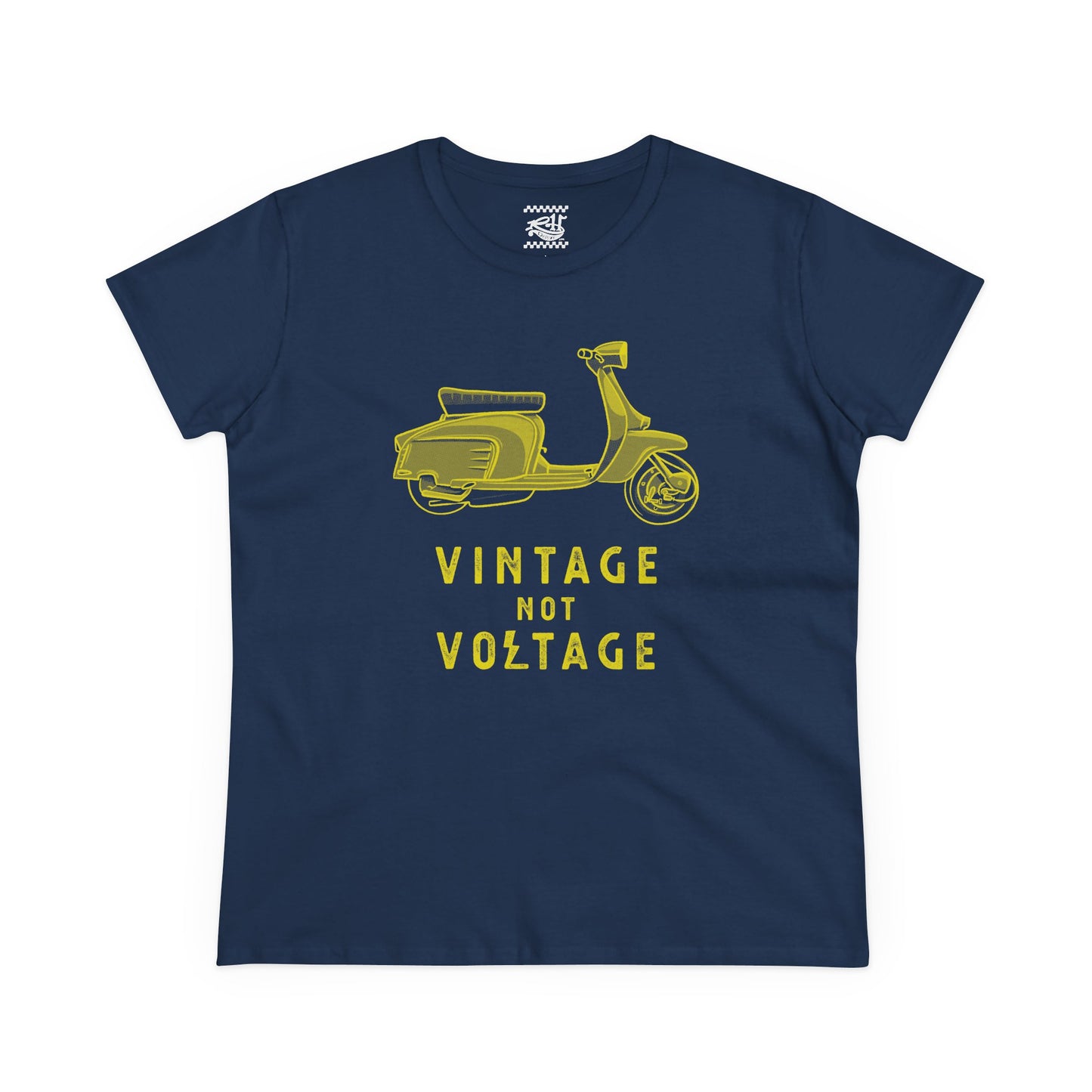 Vintage Not Voltage LAMBRETTA - Women's Midweight Cotton Tee