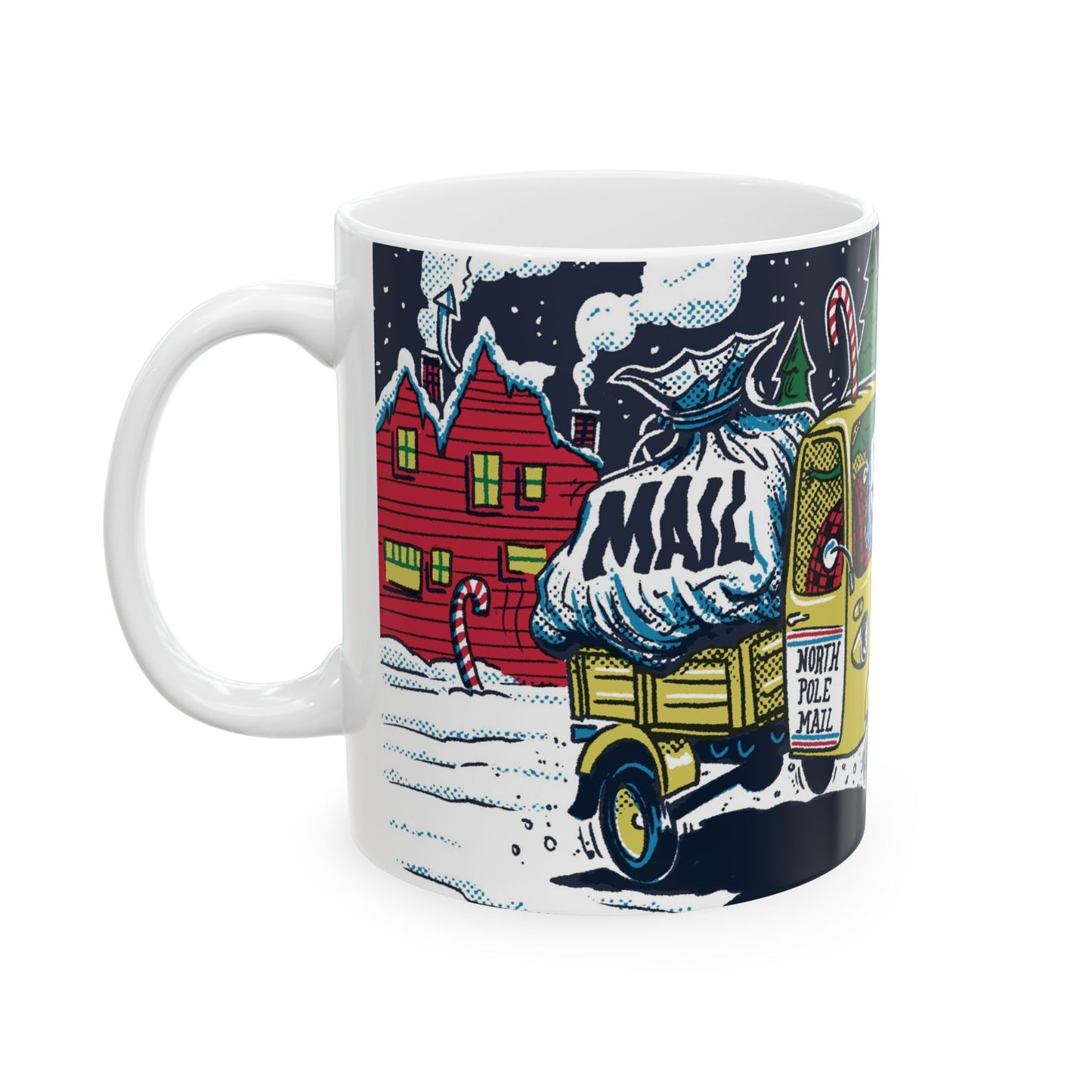 NORTH POLE MAIL LAMBRO 11oz Mug