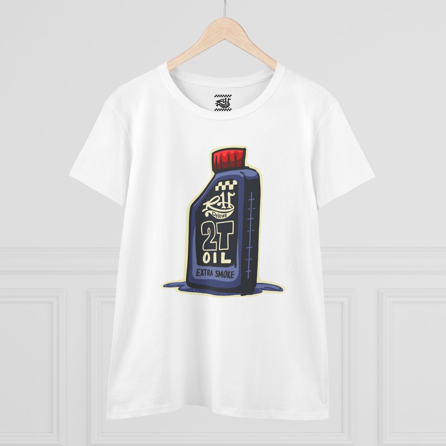 2T Oil - Extra Smoke - Women's Midweight Cotton Tee