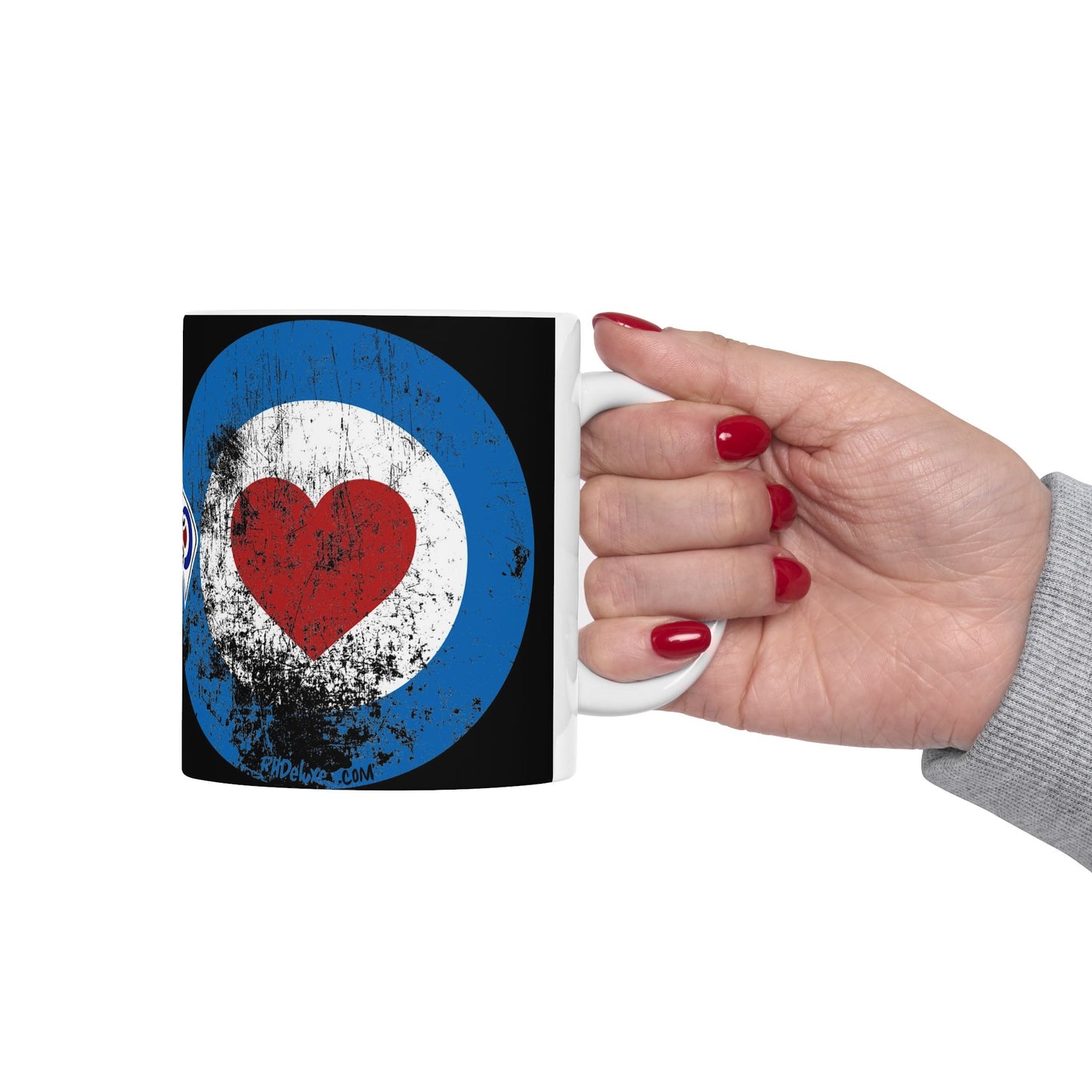 MOD LOVE *BLACK 11oz Mug