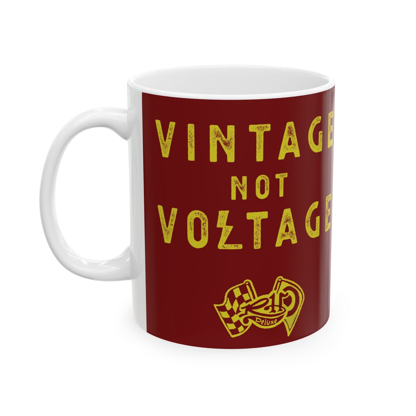 VINTAGE NOT VOLTAGE - LAMBRETTA 11oz Mug
