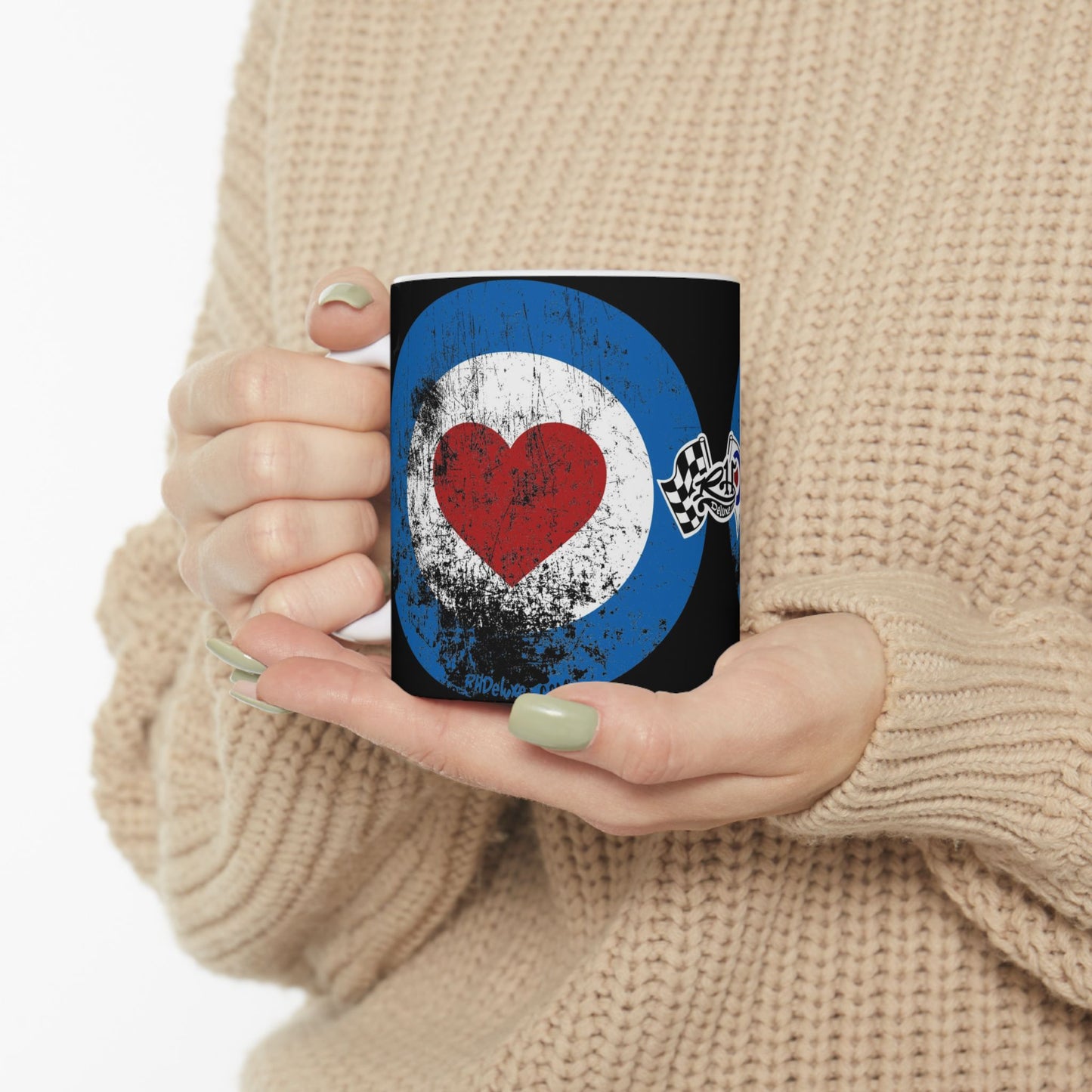 MOD LOVE *BLACK 11oz Mug