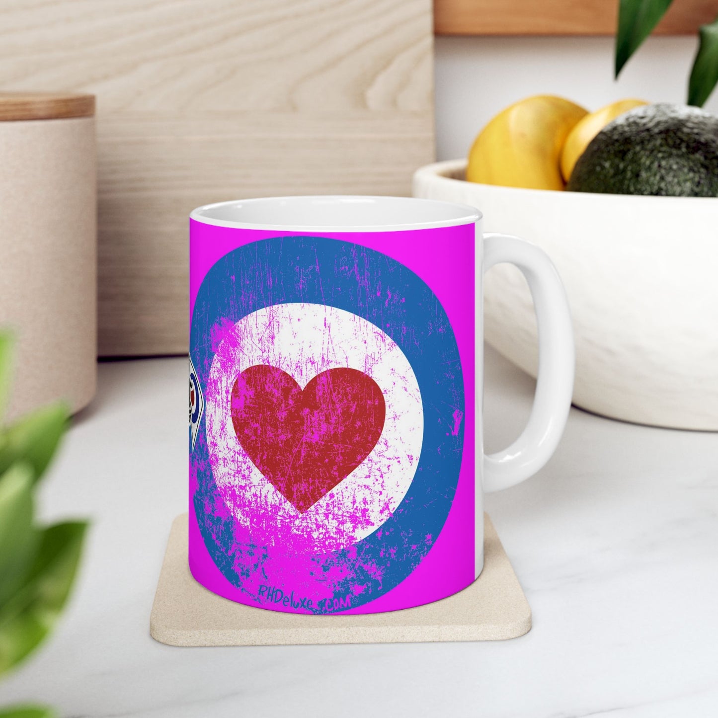 MOD LOVE *MAGENTA 11oz Mug