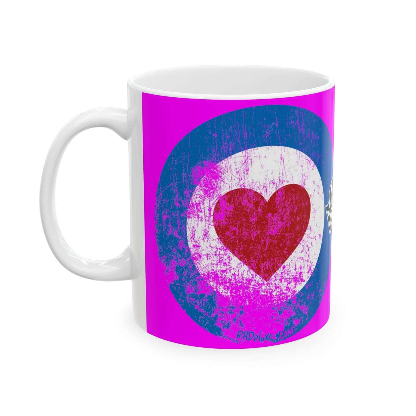 MOD LOVE *MAGENTA 11oz Mug