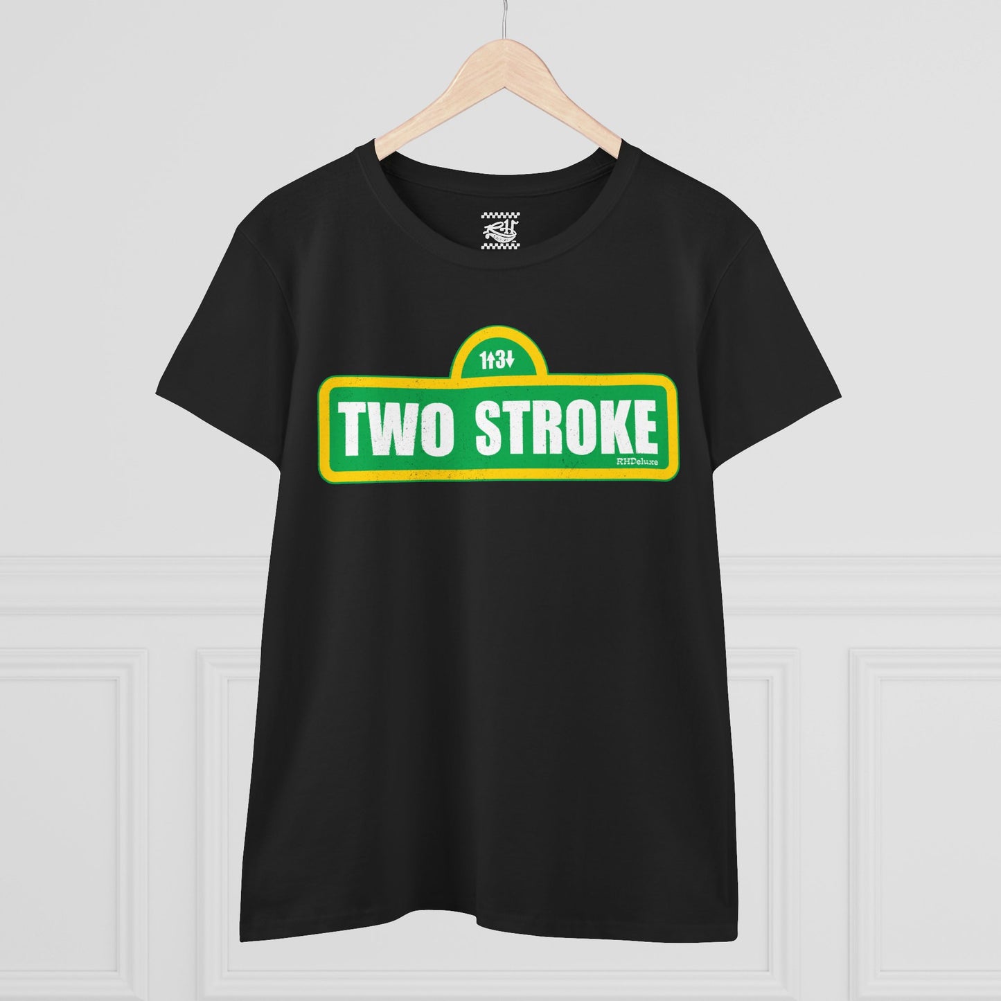 Two Stroke Street - Women's Midweight Cotton Tee