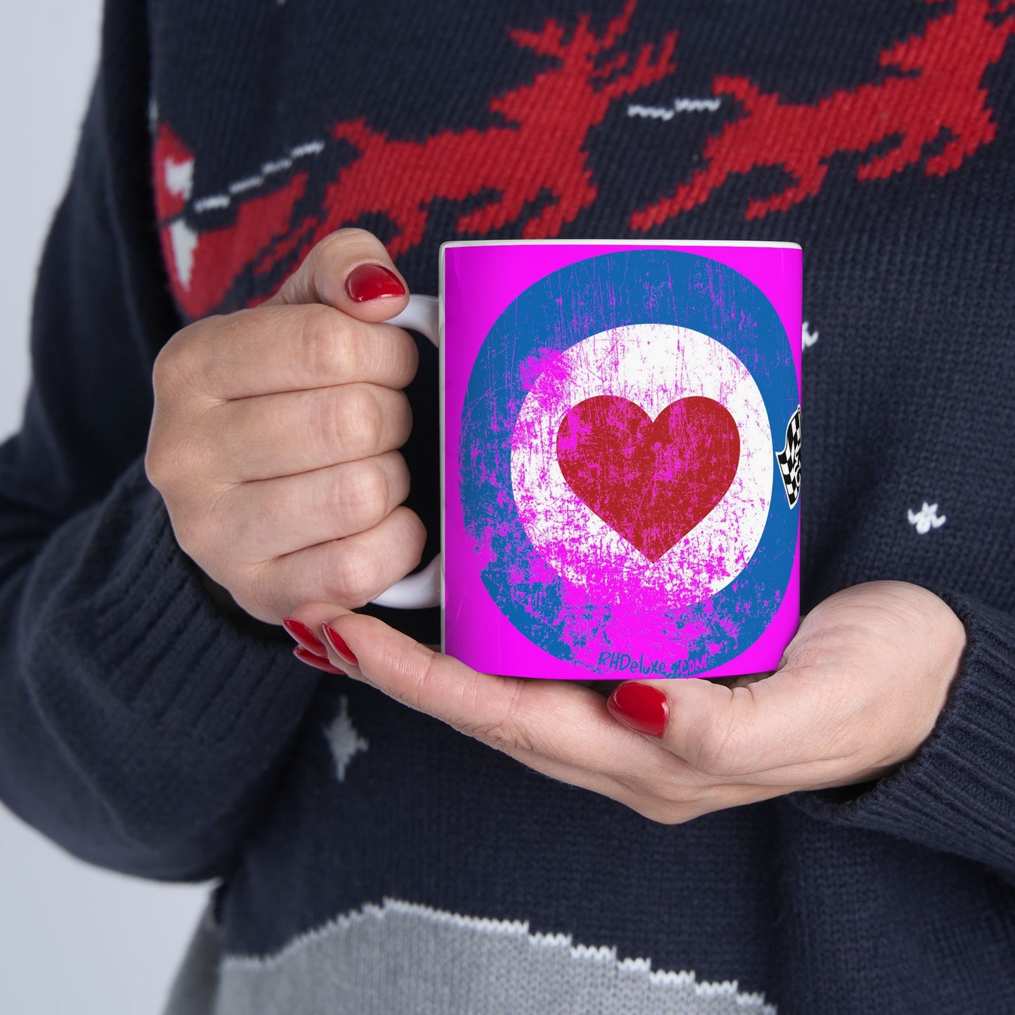 MOD LOVE *MAGENTA 11oz Mug