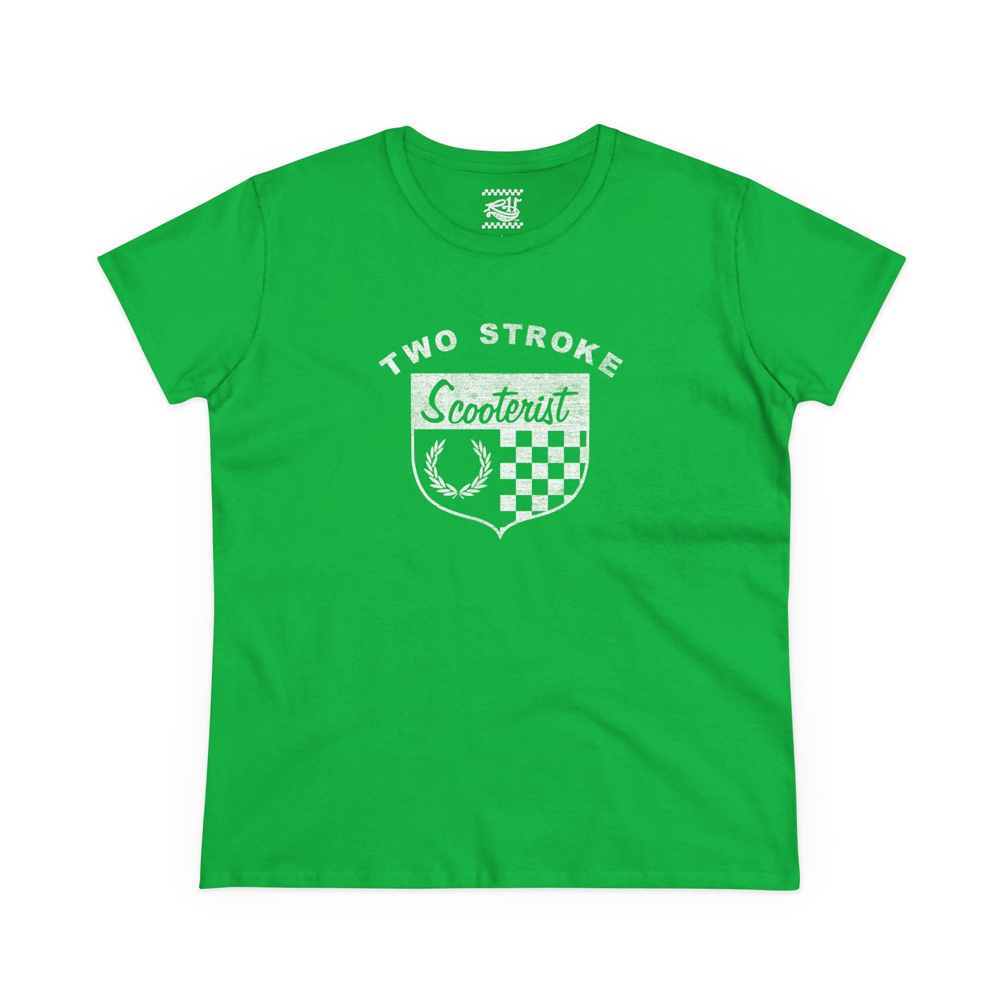 Two Stroke Scooterist - Women's Midweight Cotton Tee