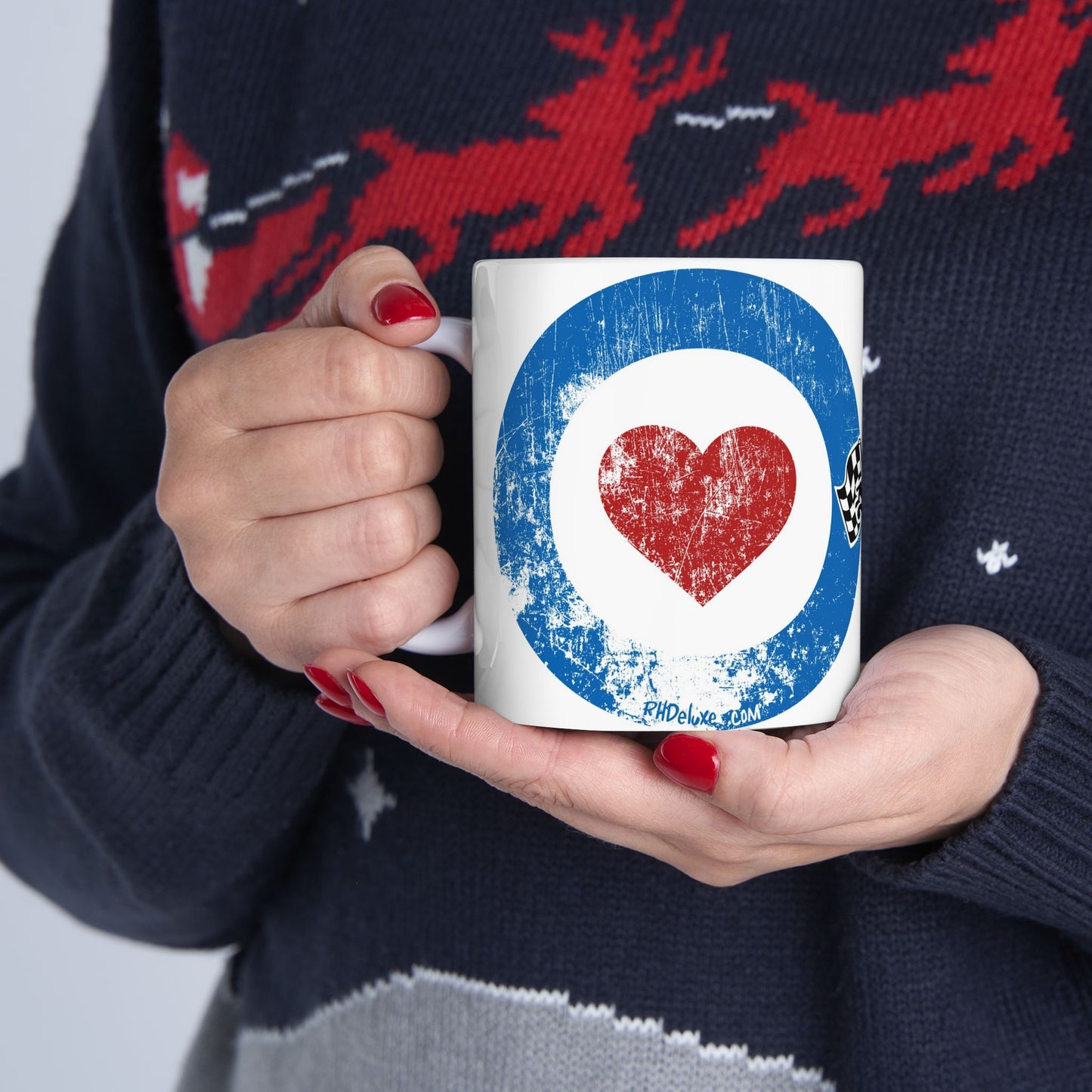 MOD LOVE *WHITE 11oz Mug