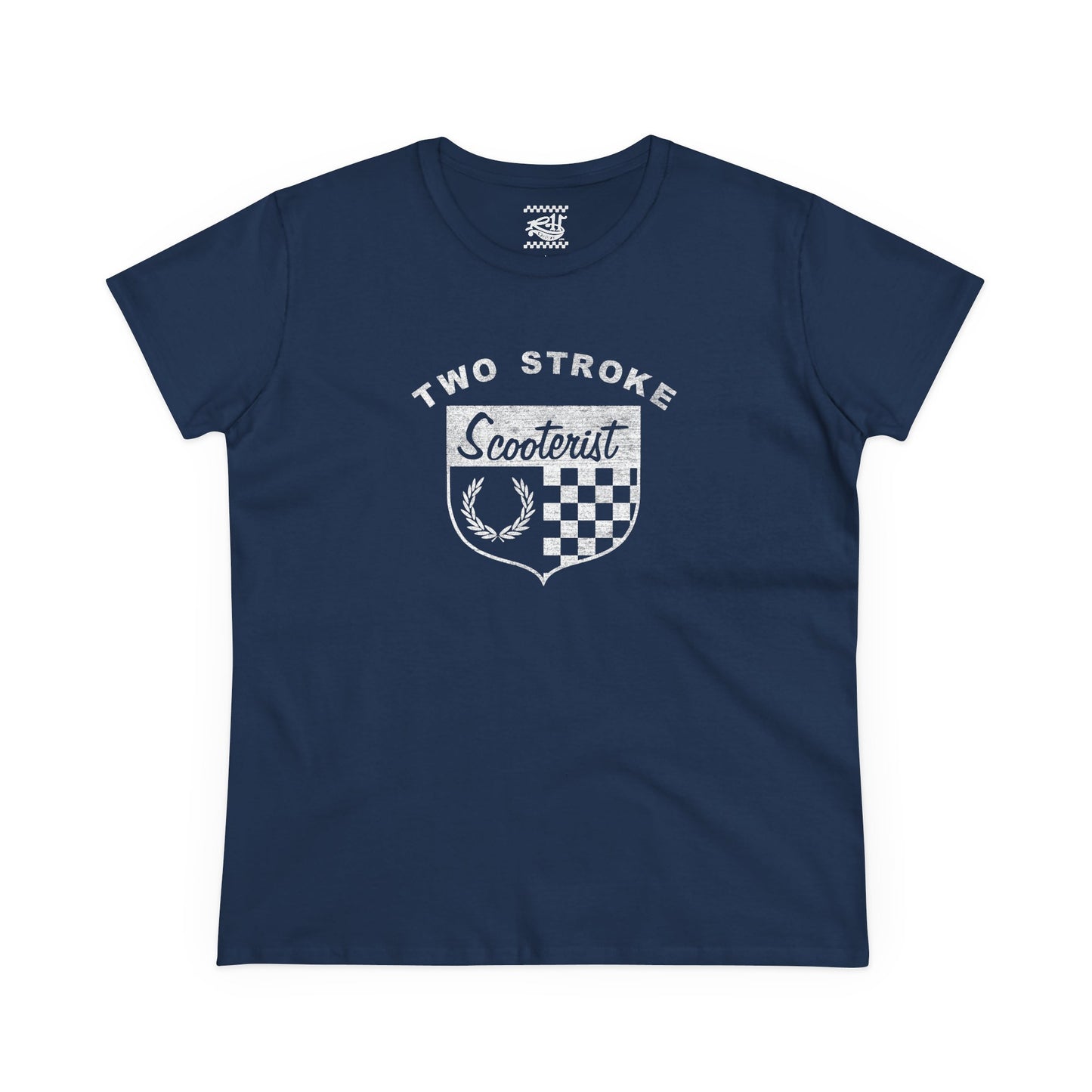 Two Stroke Scooterist - Women's Midweight Cotton Tee