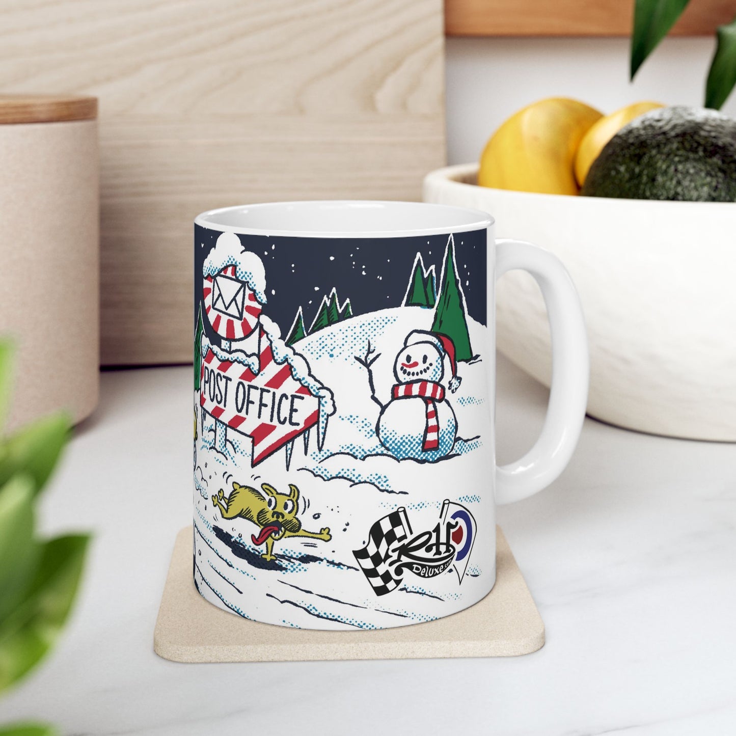 NORTH POLE MAIL LAMBRO 11oz Mug