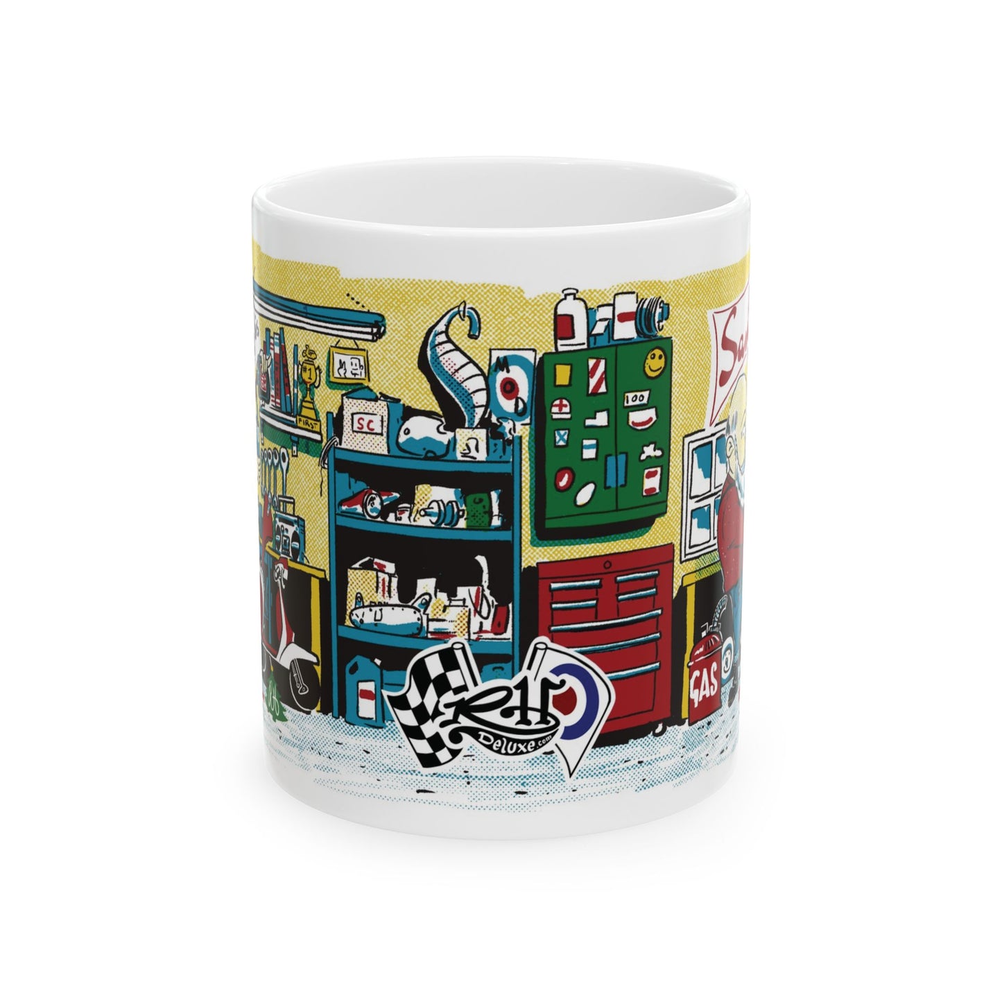 SANTA MIXES HIS OWN 11oz Mug