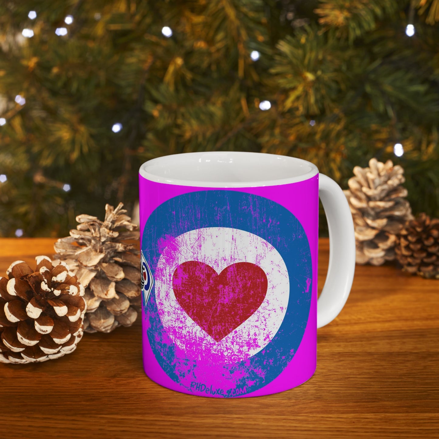 MOD LOVE *MAGENTA 11oz Mug
