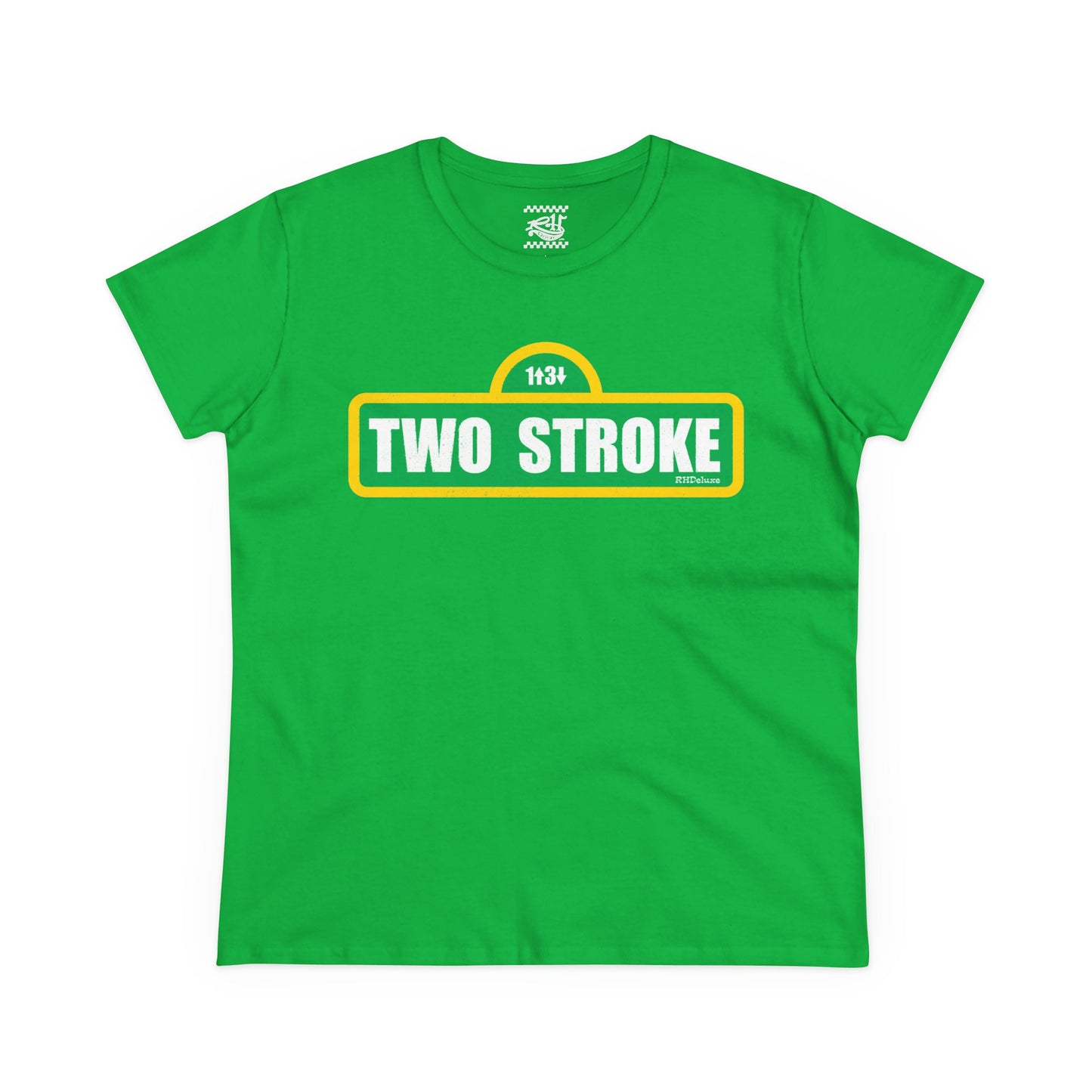 Two Stroke Street - Women's Midweight Cotton Tee
