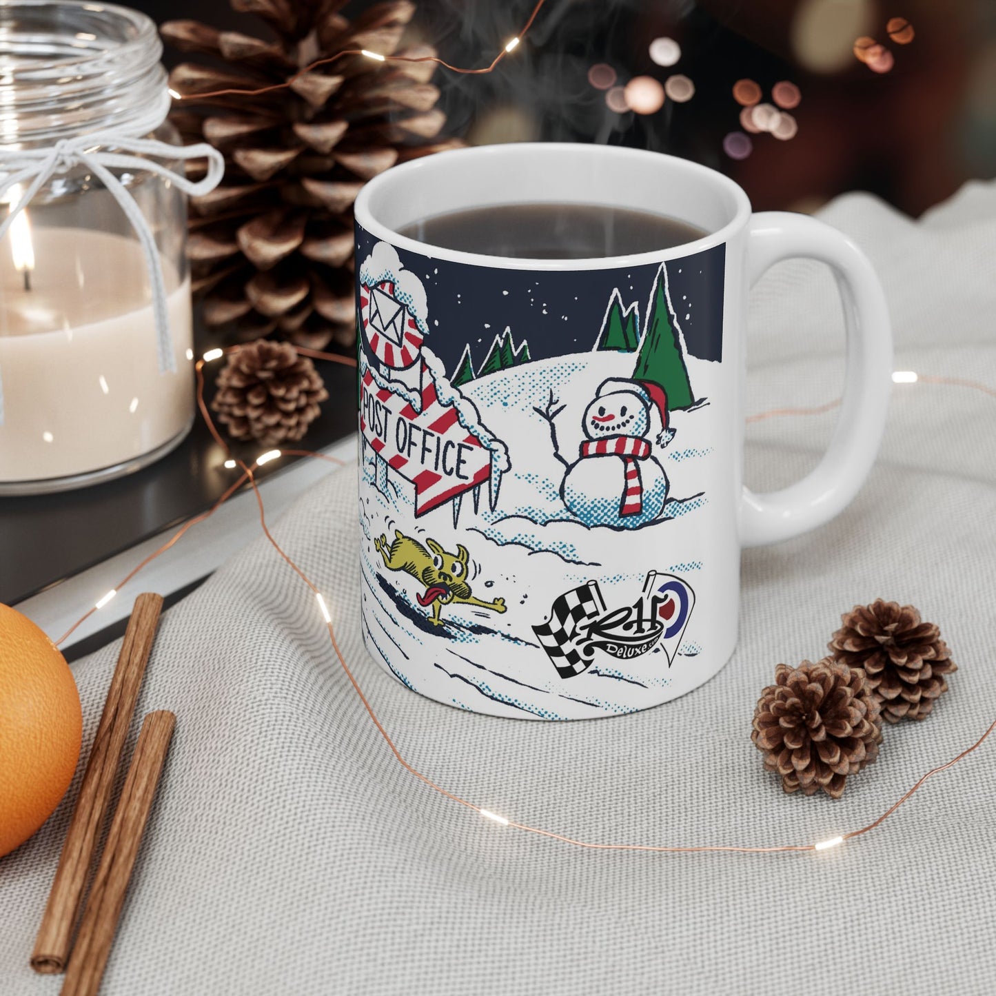 NORTH POLE MAIL LAMBRO 11oz Mug